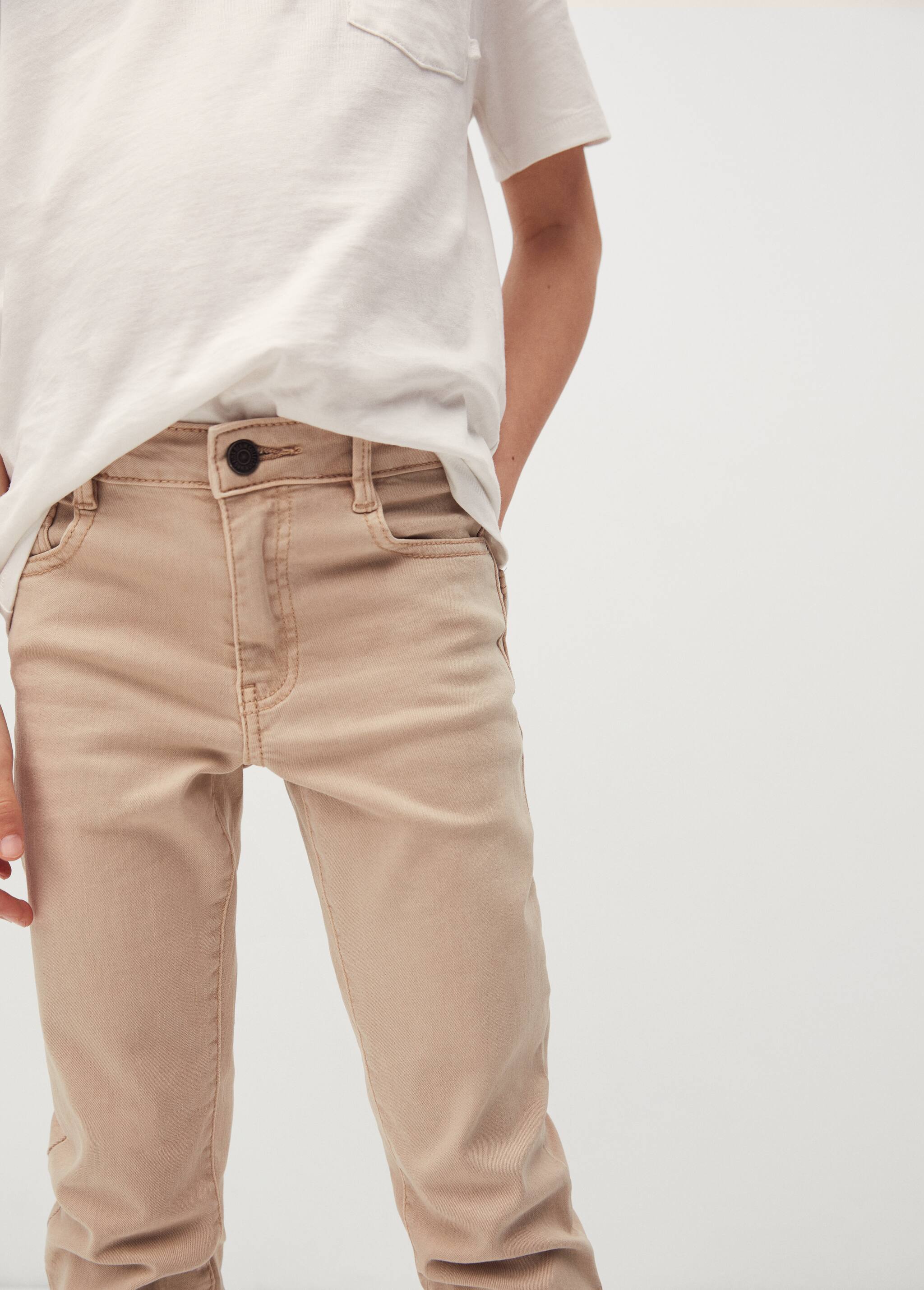 Pantalon slim fit coton - Détail de l'article 1
