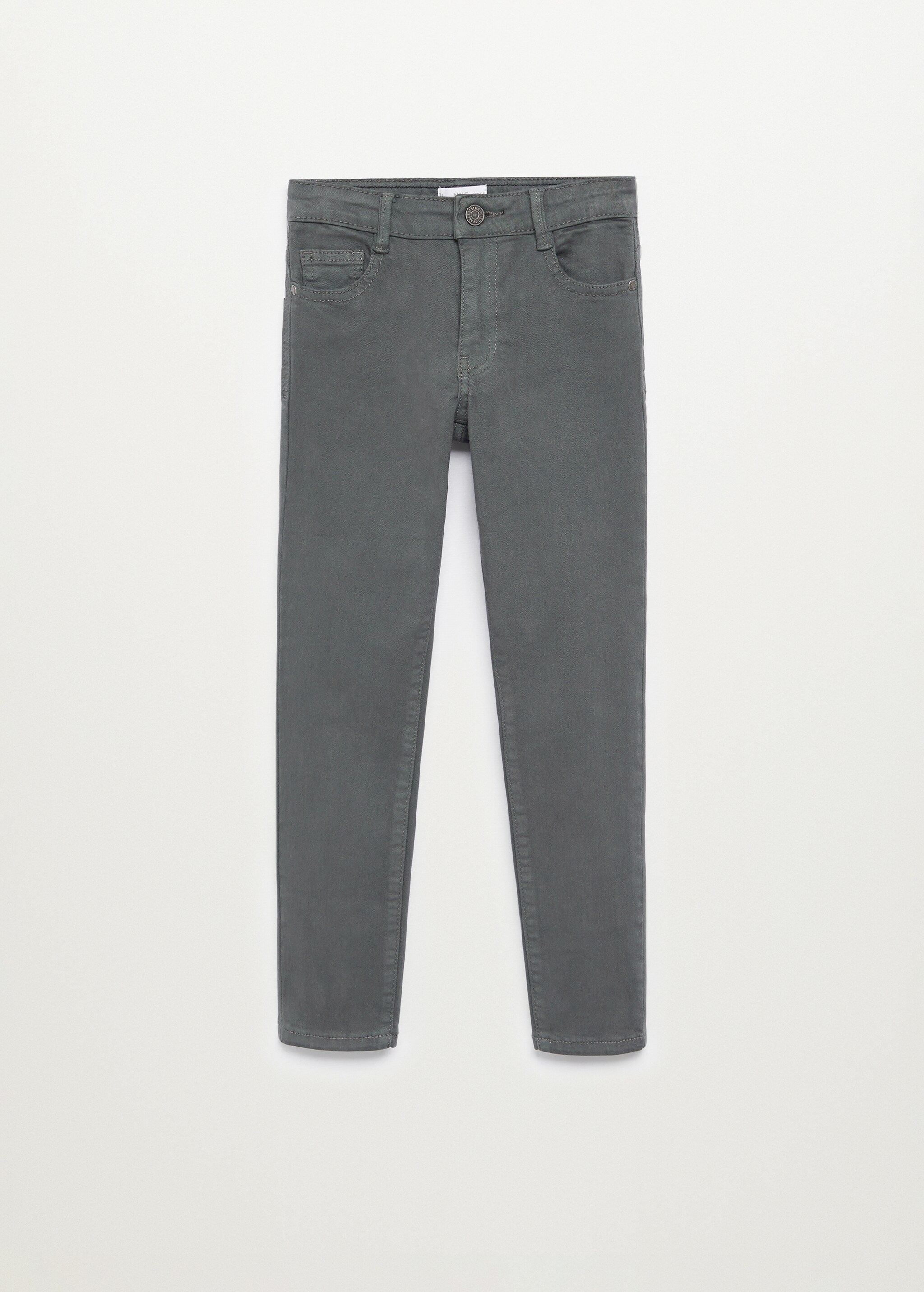 Bavlněné kalhoty slim fit - Zboží bez modelu