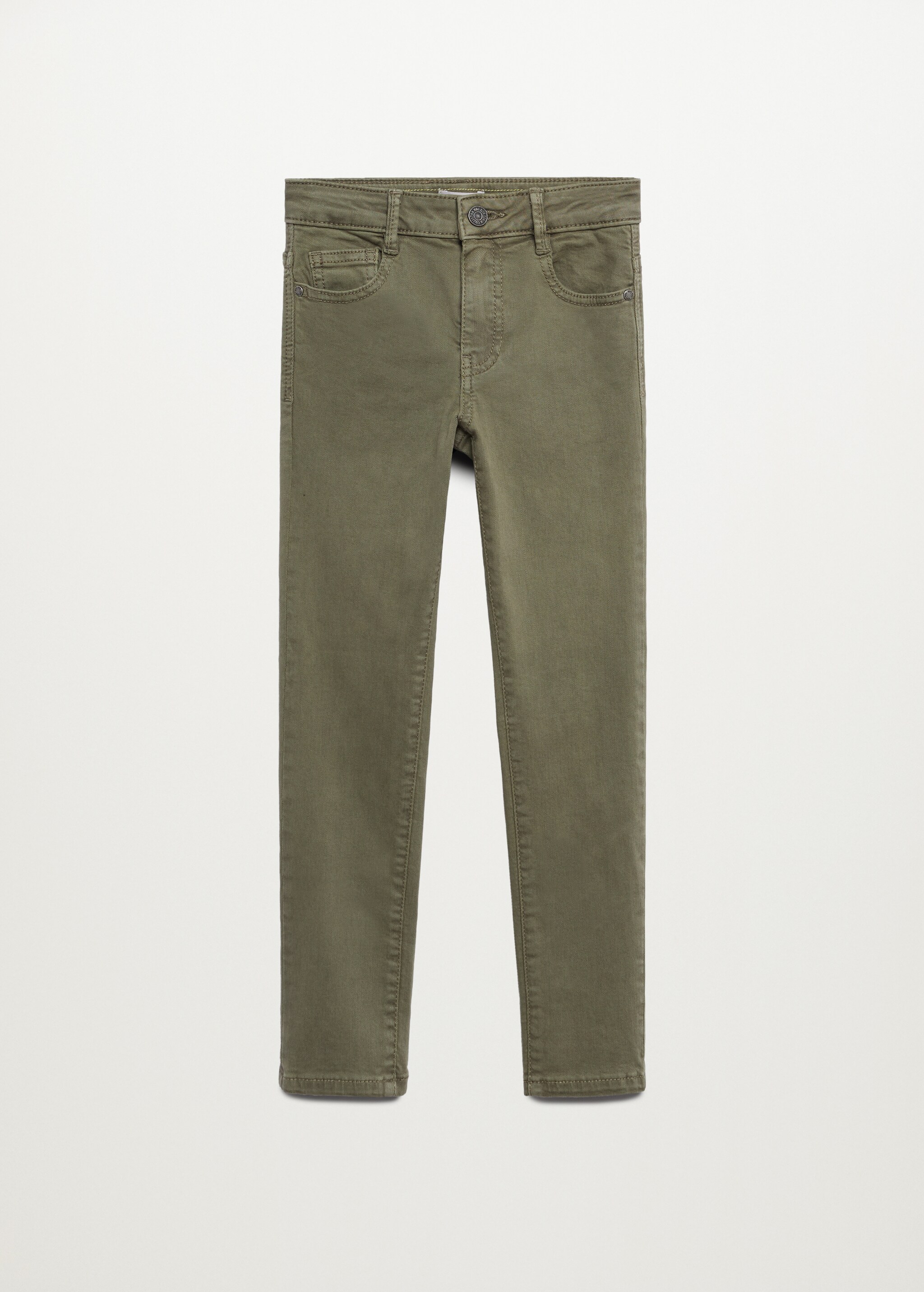 Bavlněné kalhoty slim fit - Zboží bez modelu
