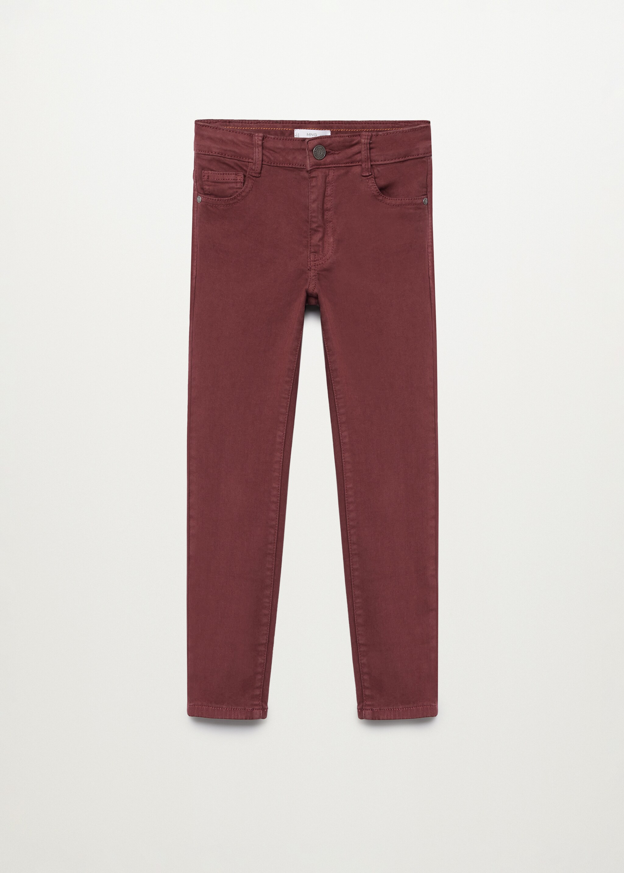 Bavlněné kalhoty slim fit - Zboží bez modelu