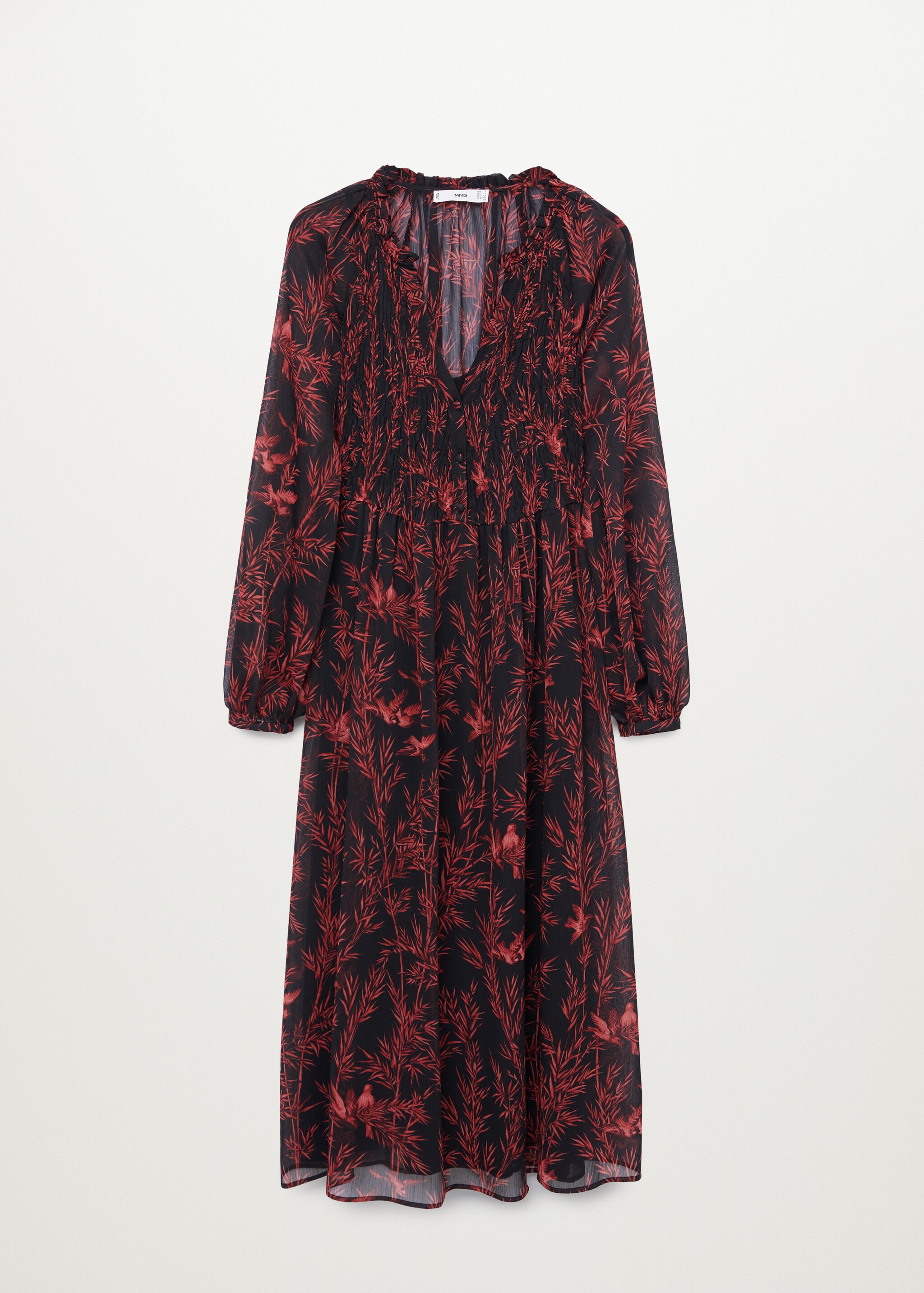 Vestido fluido estampado - Artículo sin modelo