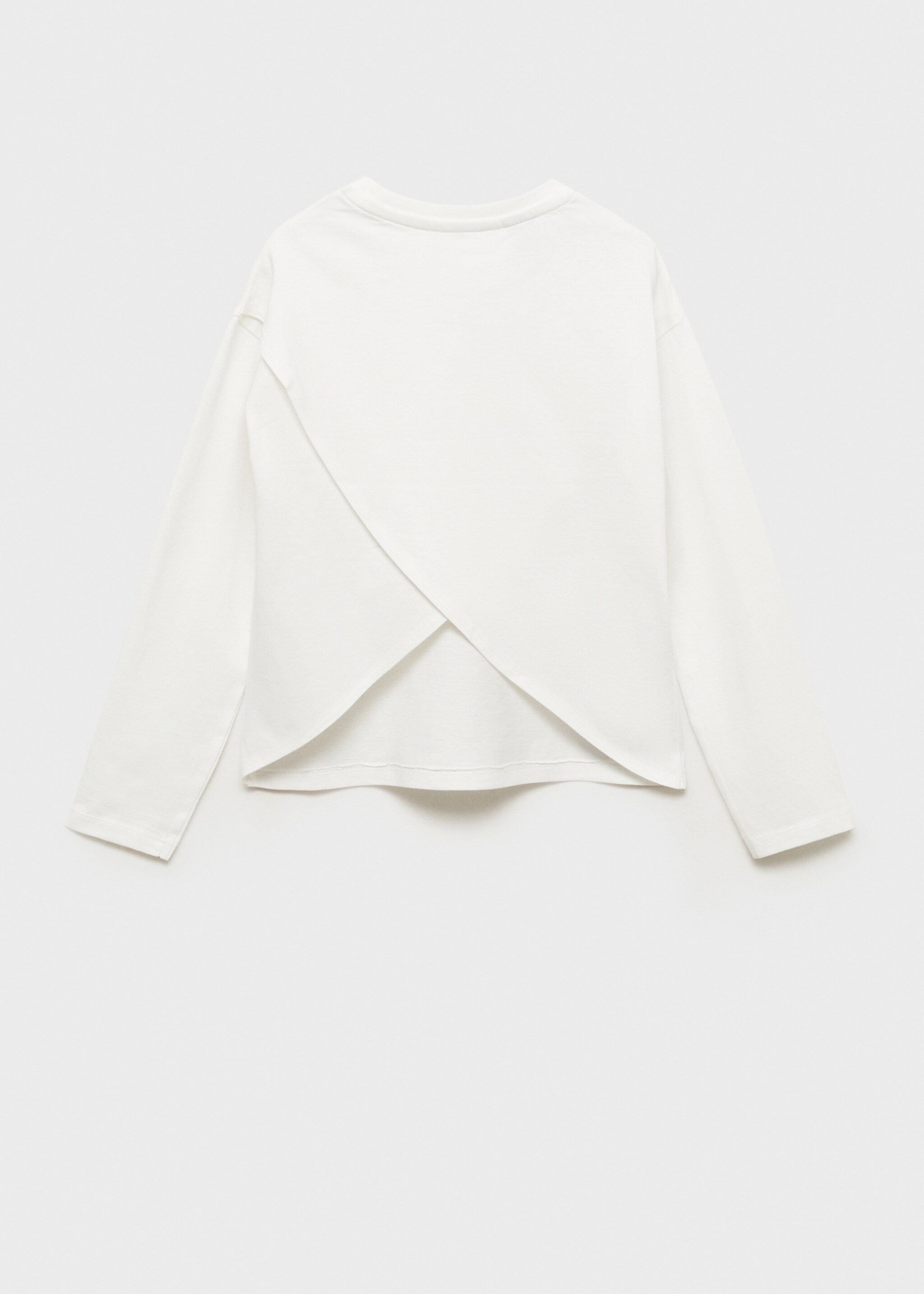 T-shirt The Rolling Stones - Artikelns baksida, Benvit. Ref: 87081045-00.