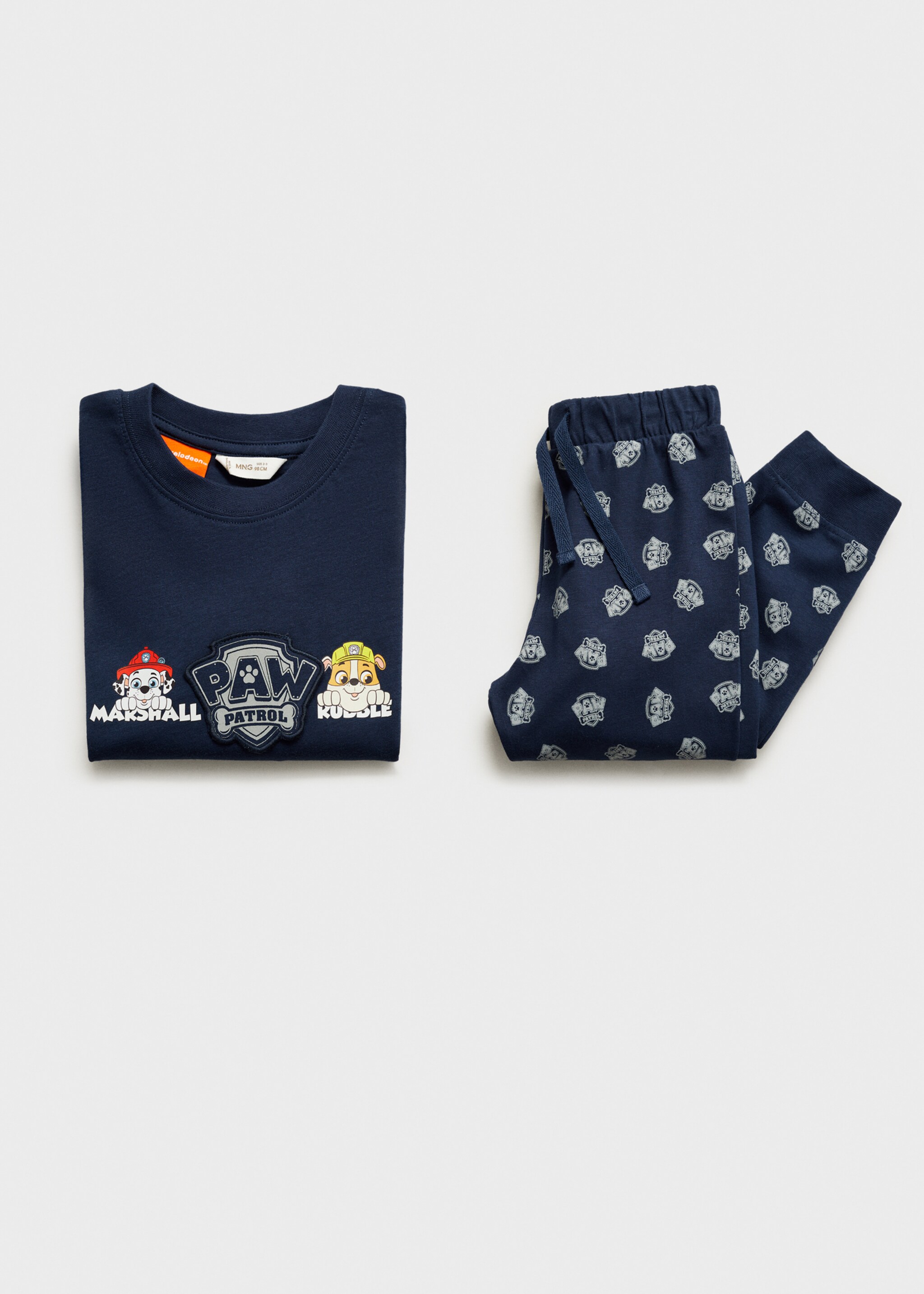 Paw Patrol pyjamas - Details of the article 0, Dark Navy. Ref: 87081047-00.