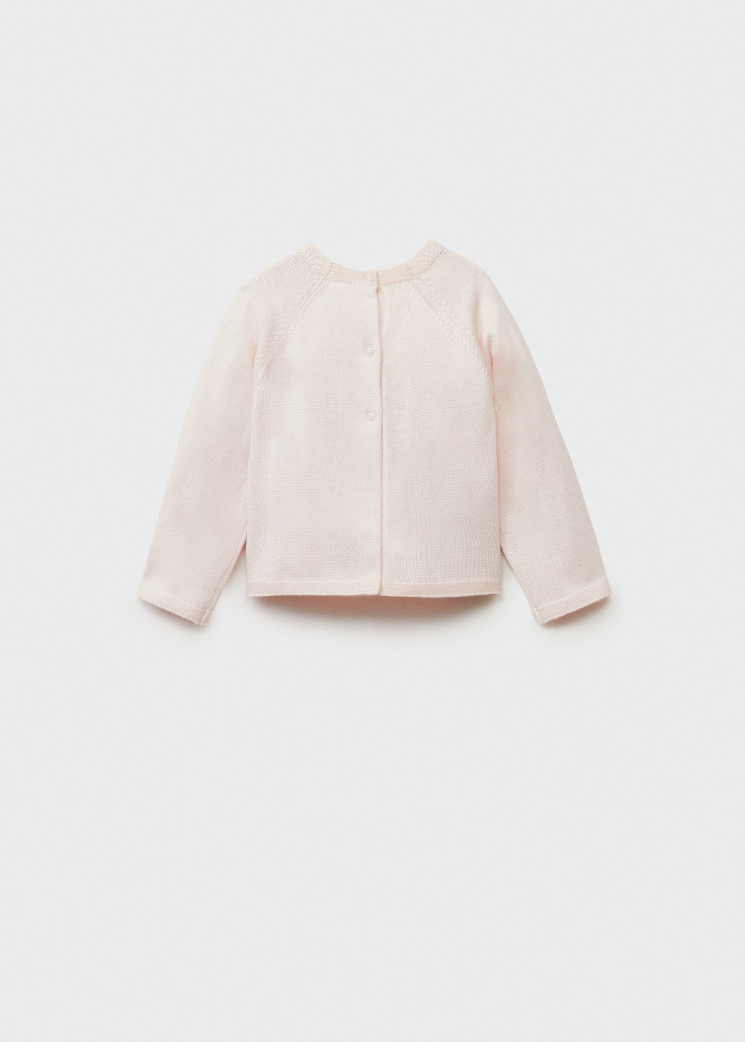 Strickpullover aus Baumwolle - Rückseite des Artikels