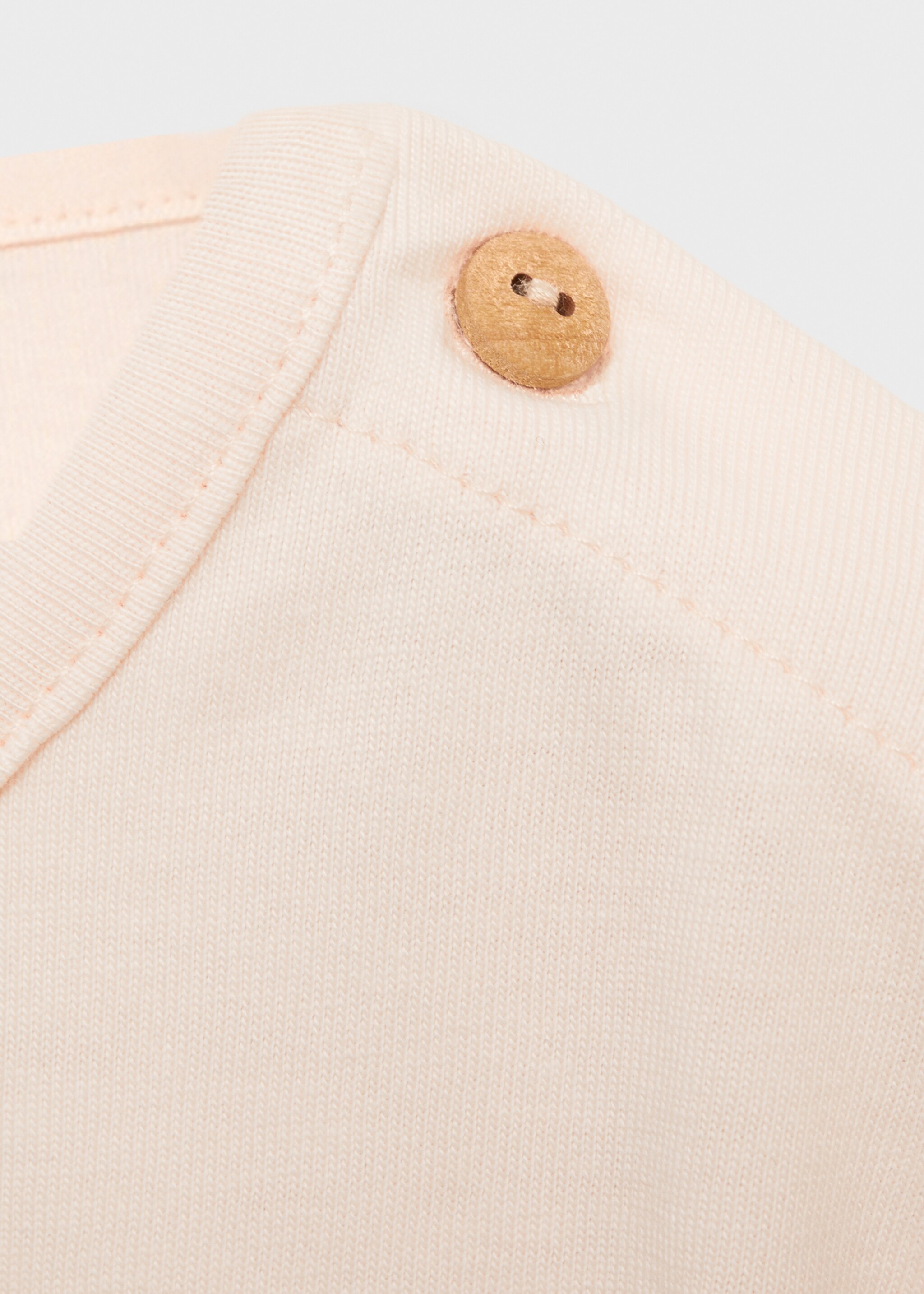 100% cotton t-shirt with drawing - Details of the article 0, Light Pink. Ref: 87081051-00.