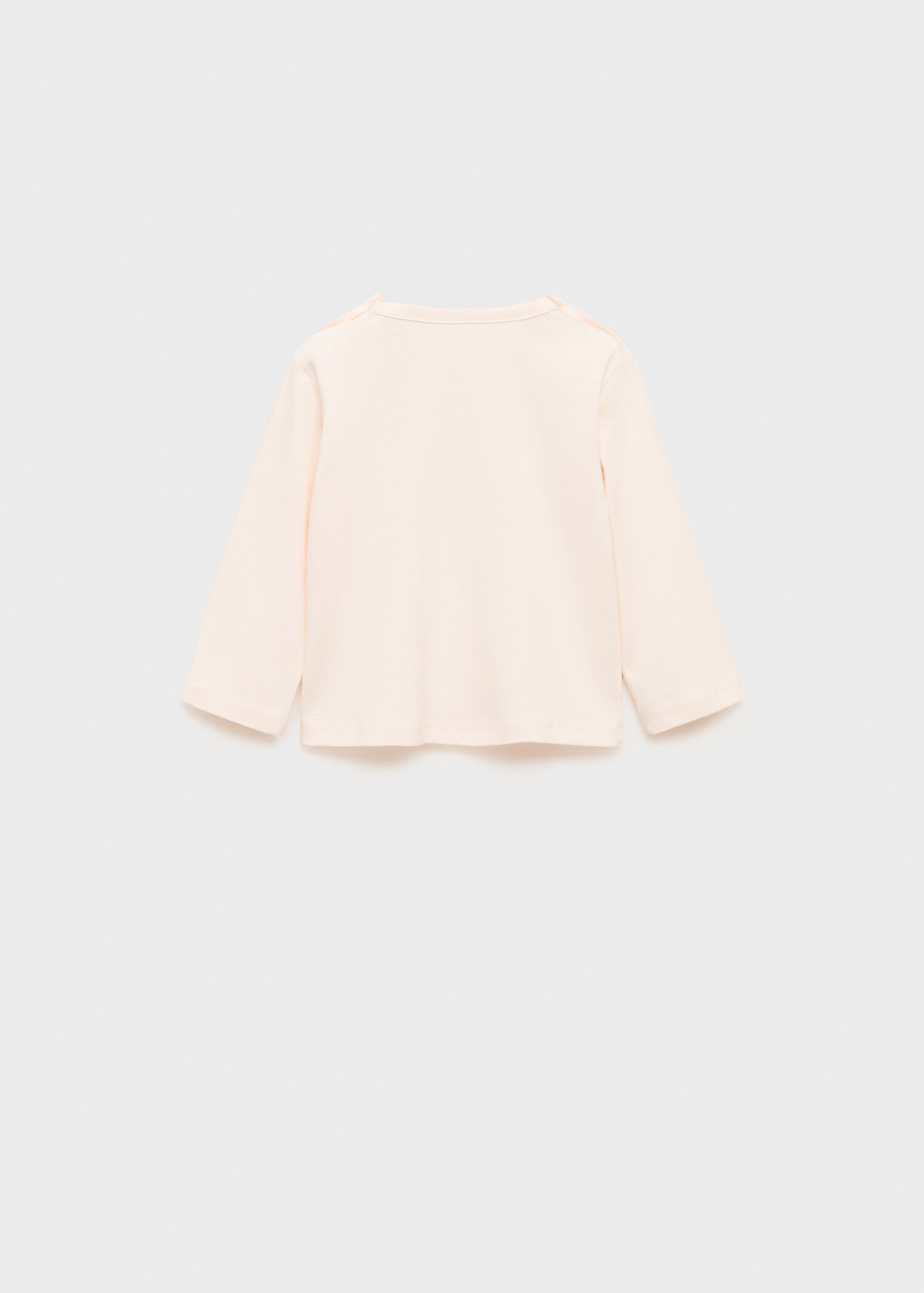 100% cotton t-shirt with drawing - Reverse of the article