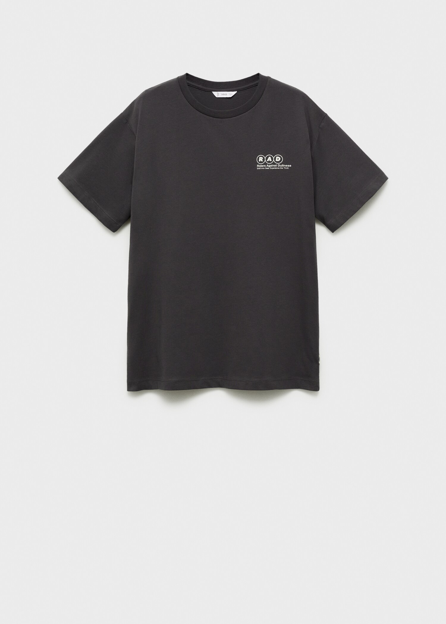 Printed cotton-blend T-shirt - Article without model