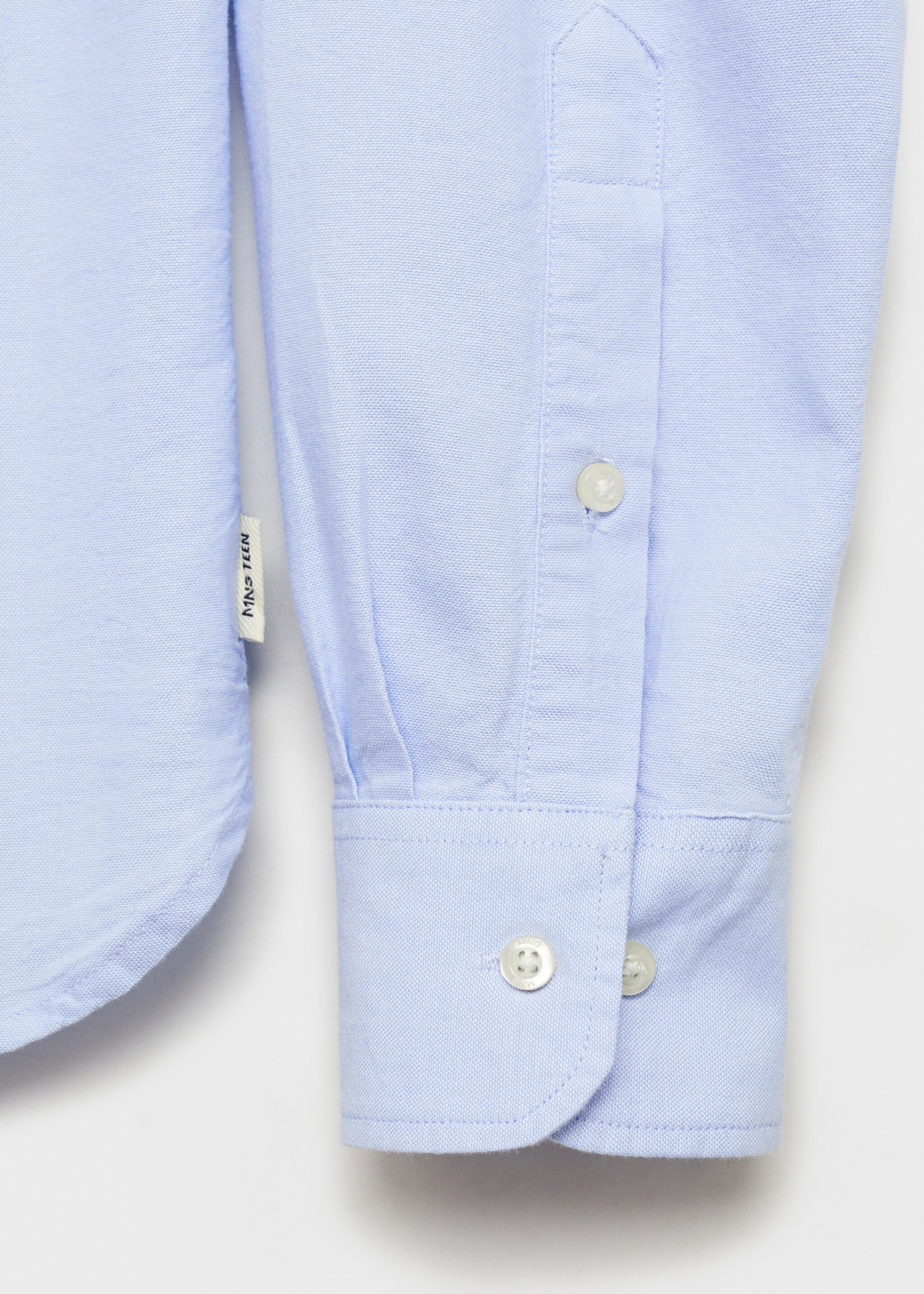Oxford shirt - Details of the article 0, Sky Blue. Ref: 87081053-00.