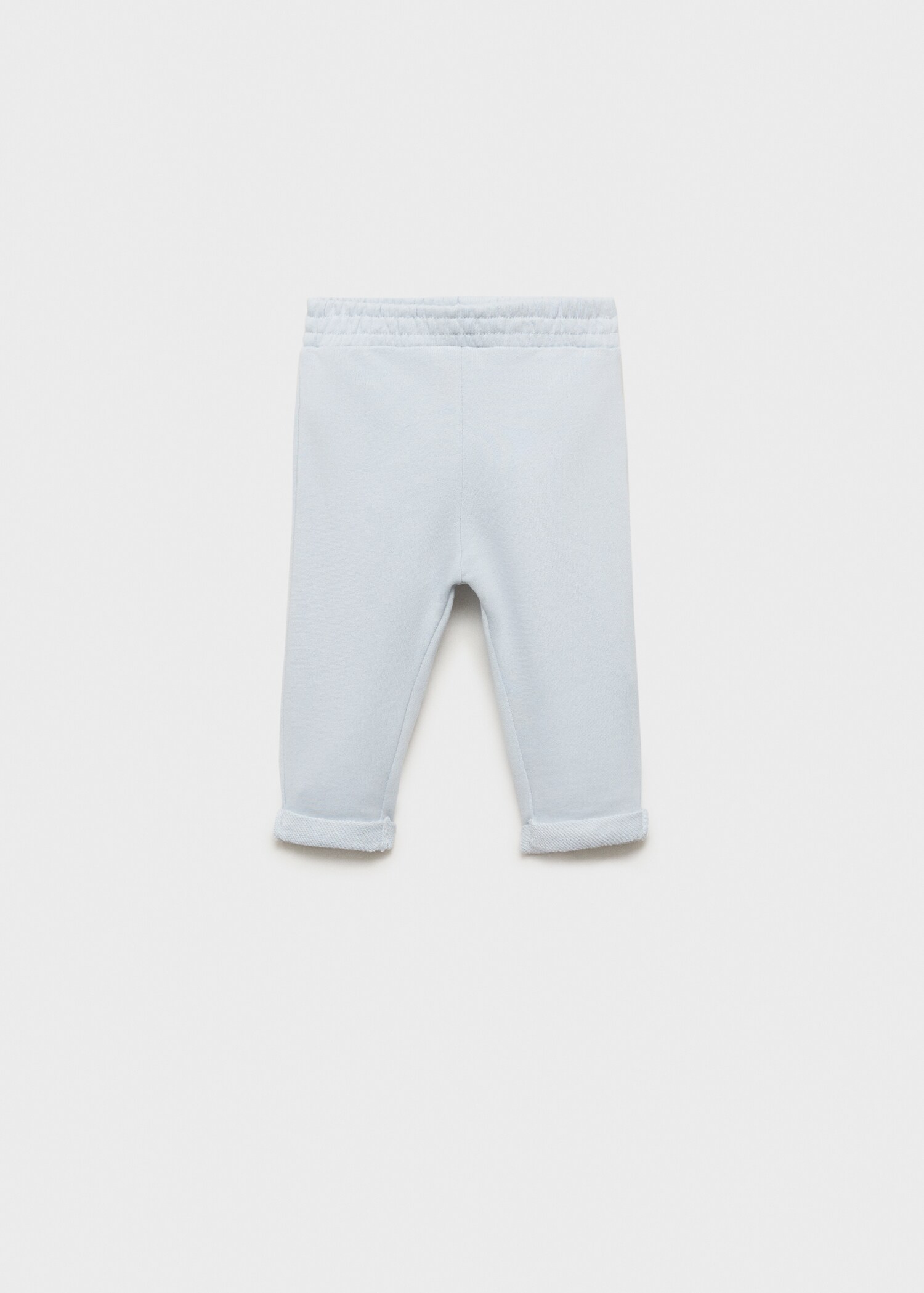 Cotton jogger-style trousers - Article without model