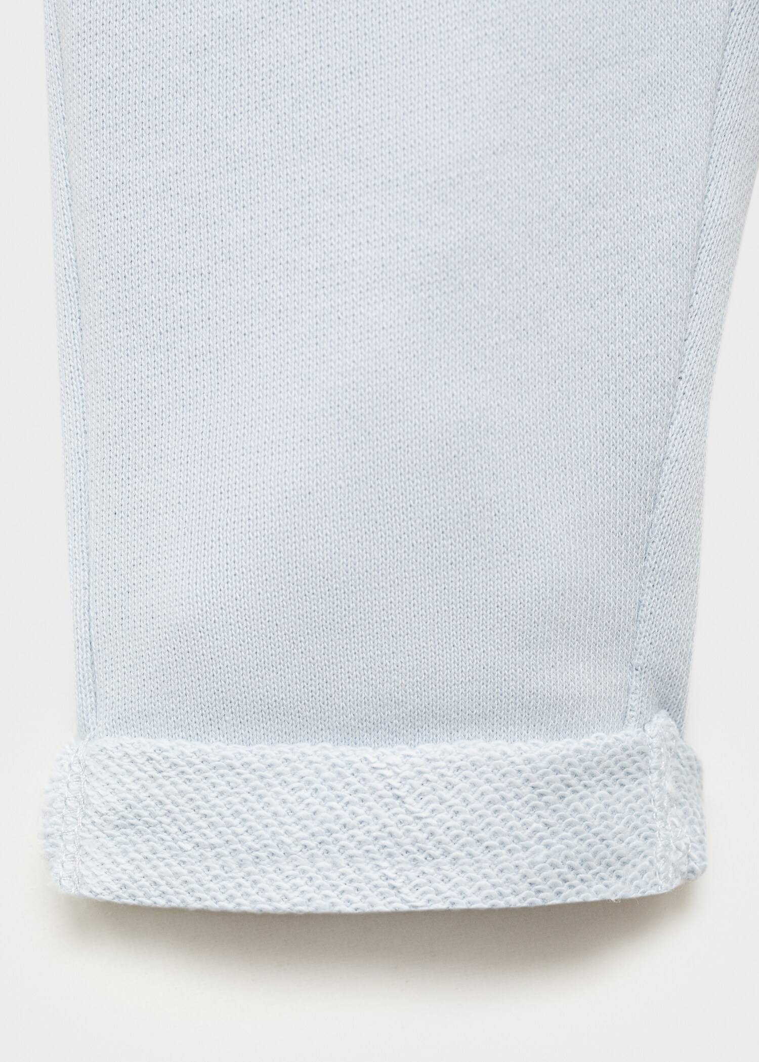 Cotton jogger-style trousers - Details of the article 8