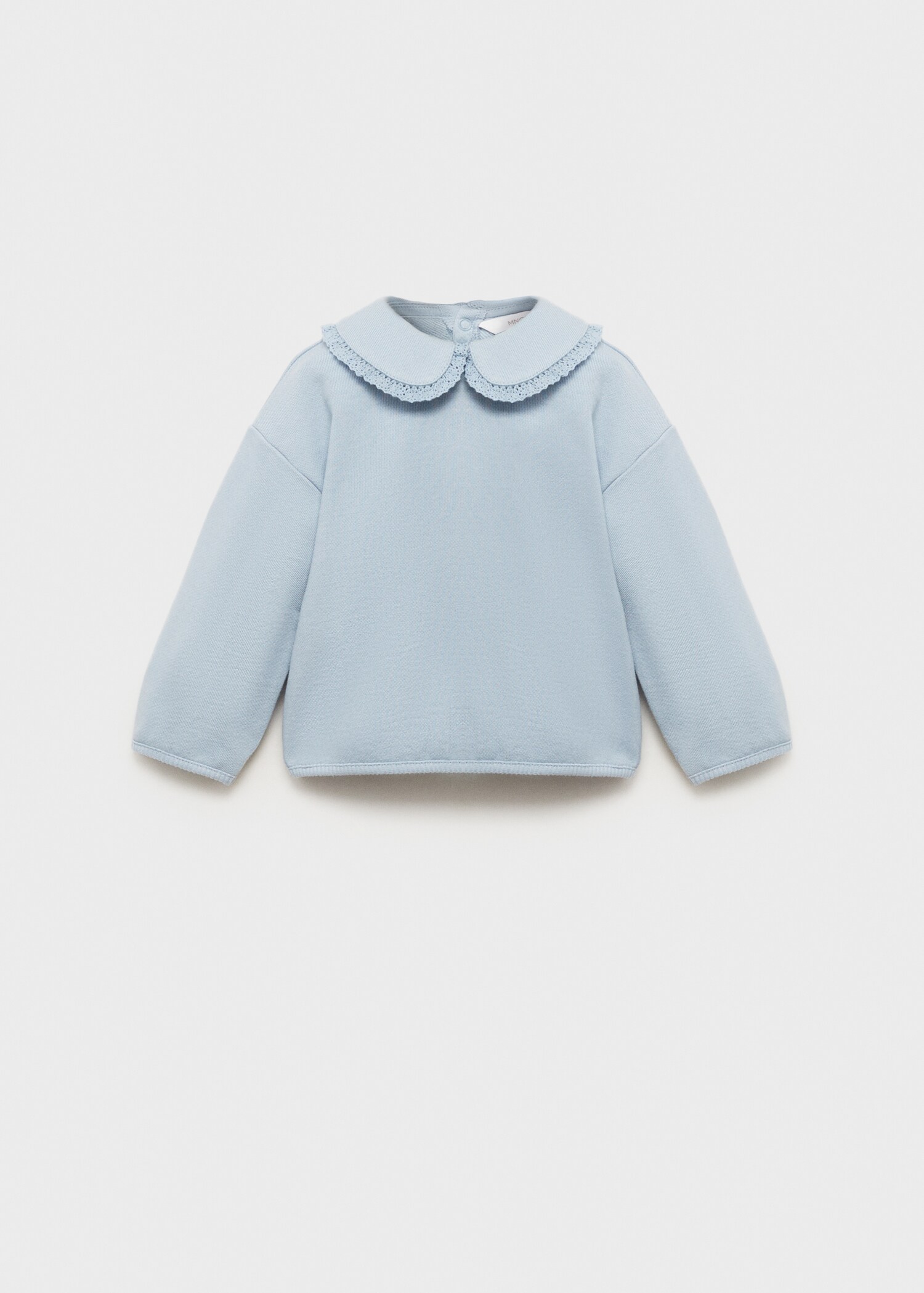 Babydoll neck sweatshirt - Article without model