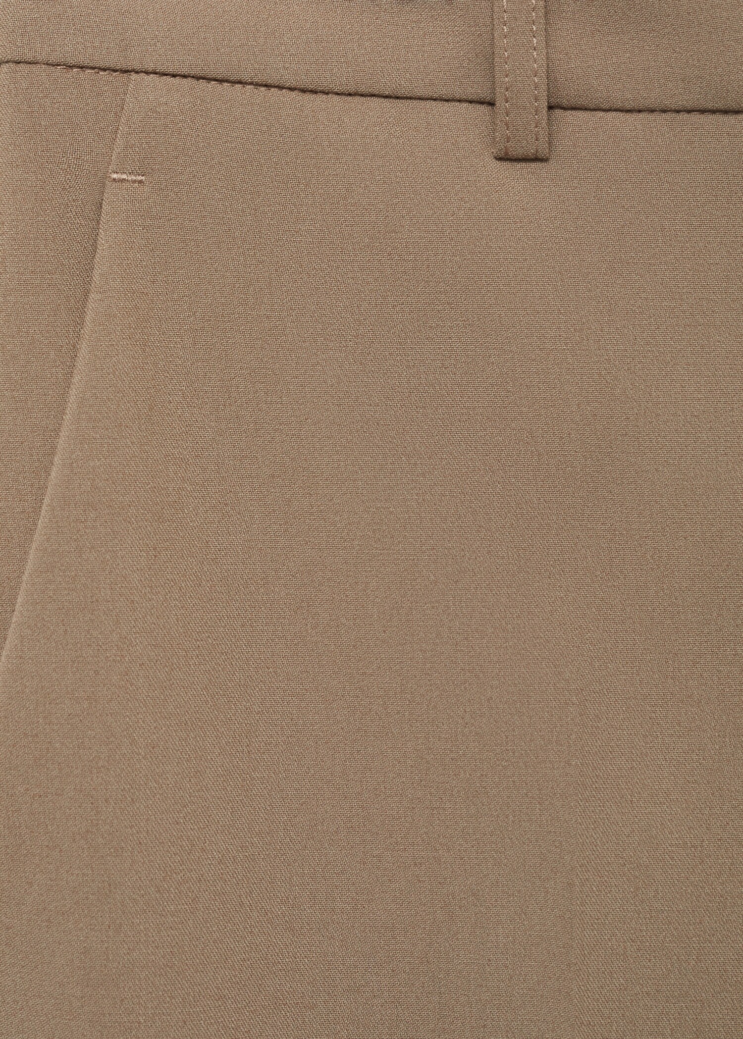 Straight mid-rise trousers - Details of the article 0