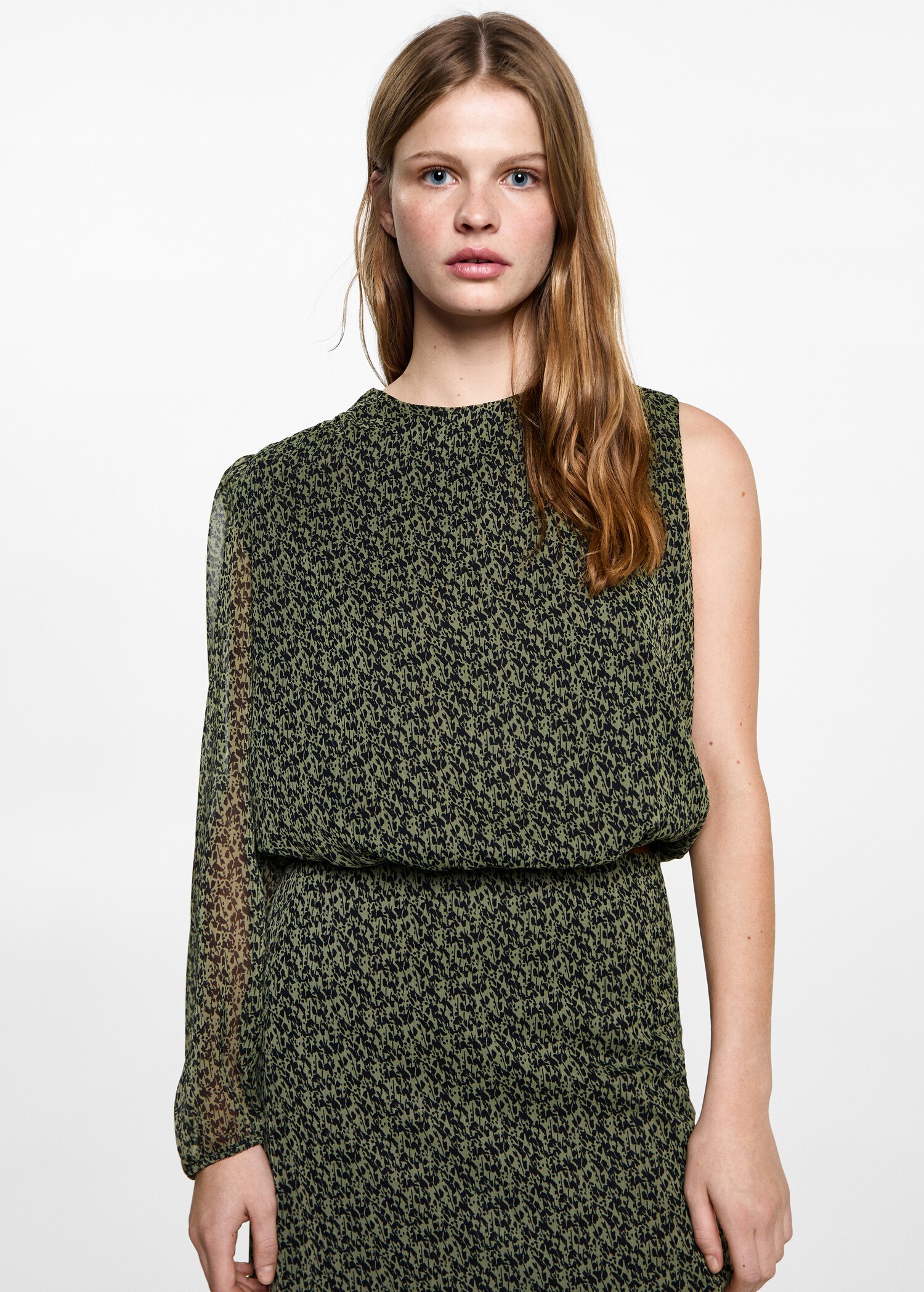 Printed long skirt - Medium plane