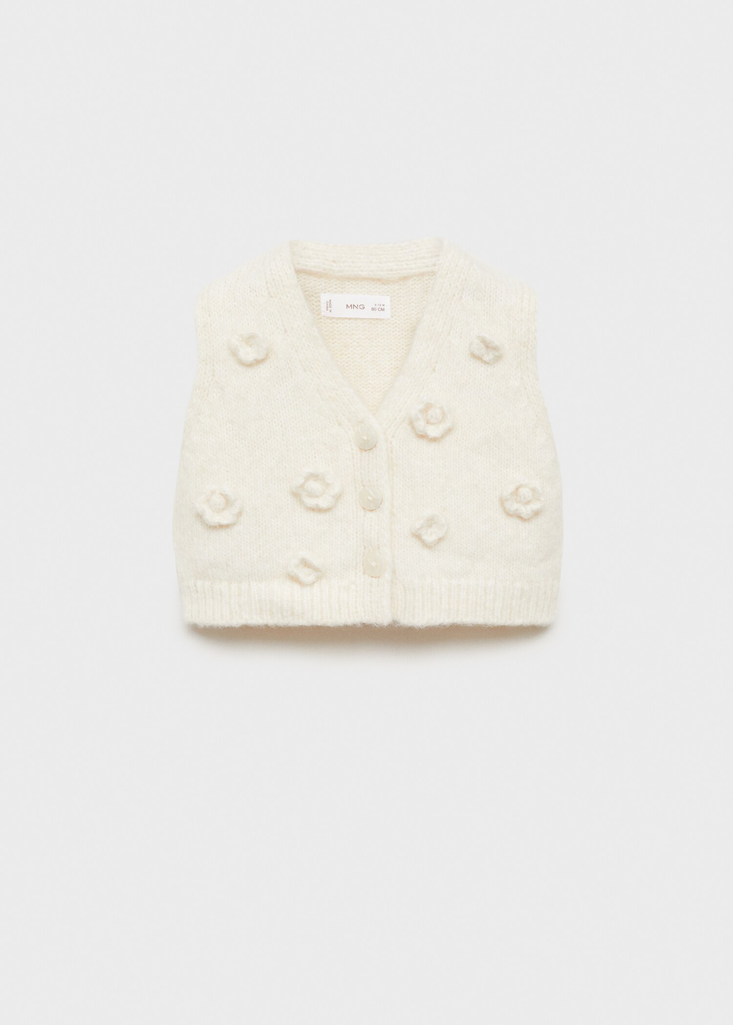 Knitted gilet - Article without model