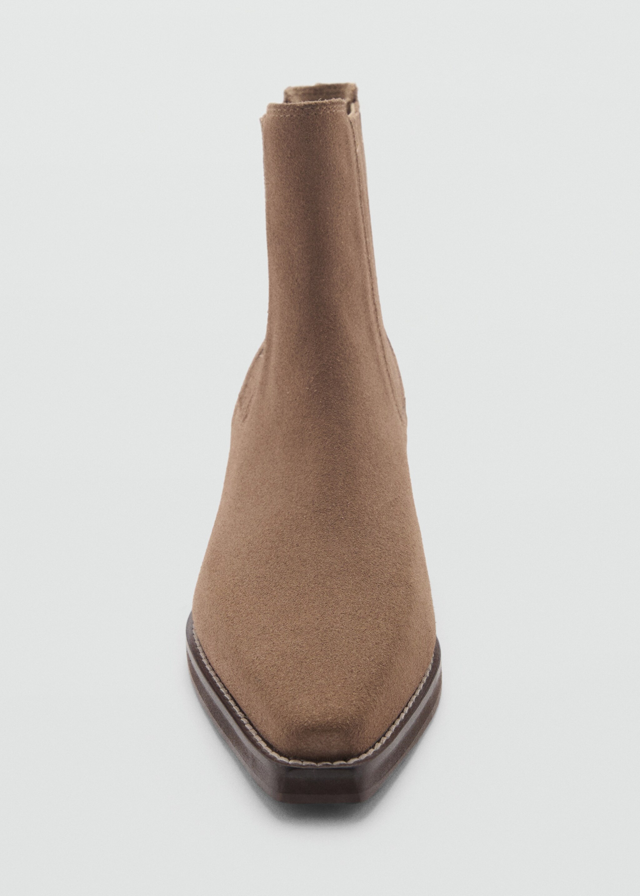 Leather chelsea boots - Details of the article 3, Light/Pastel Brown. Ref: 87081516-00.