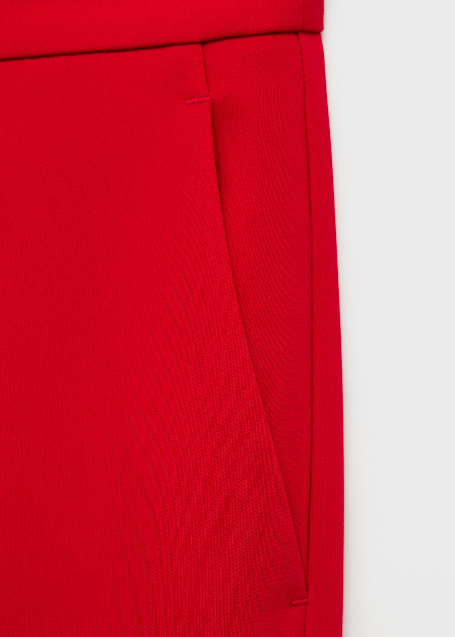 Wide leg suit trousers - Details of the article 0