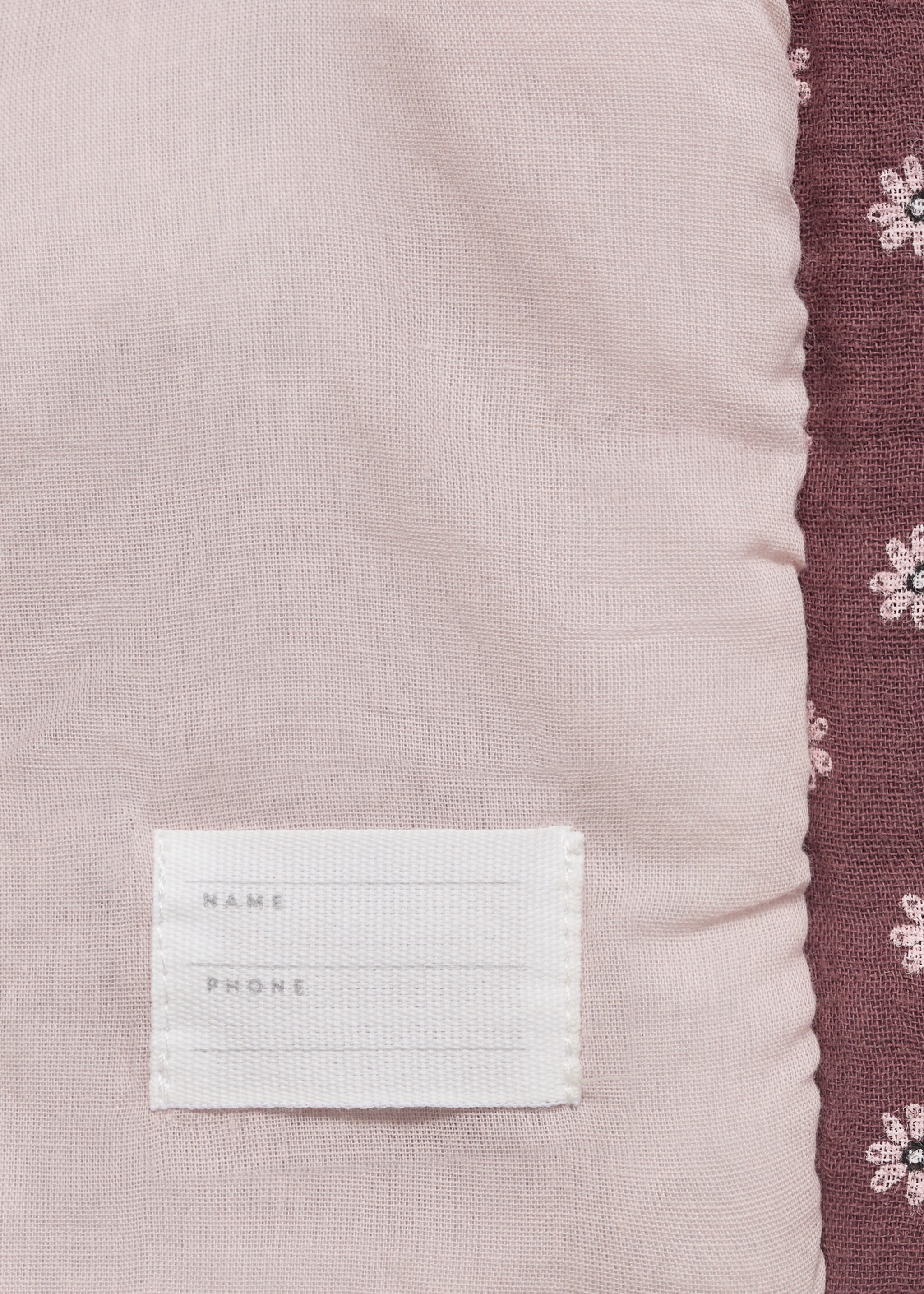 Bamboo kimono jacket - Details of the article 0, Maroon. Ref: 87081523-00.