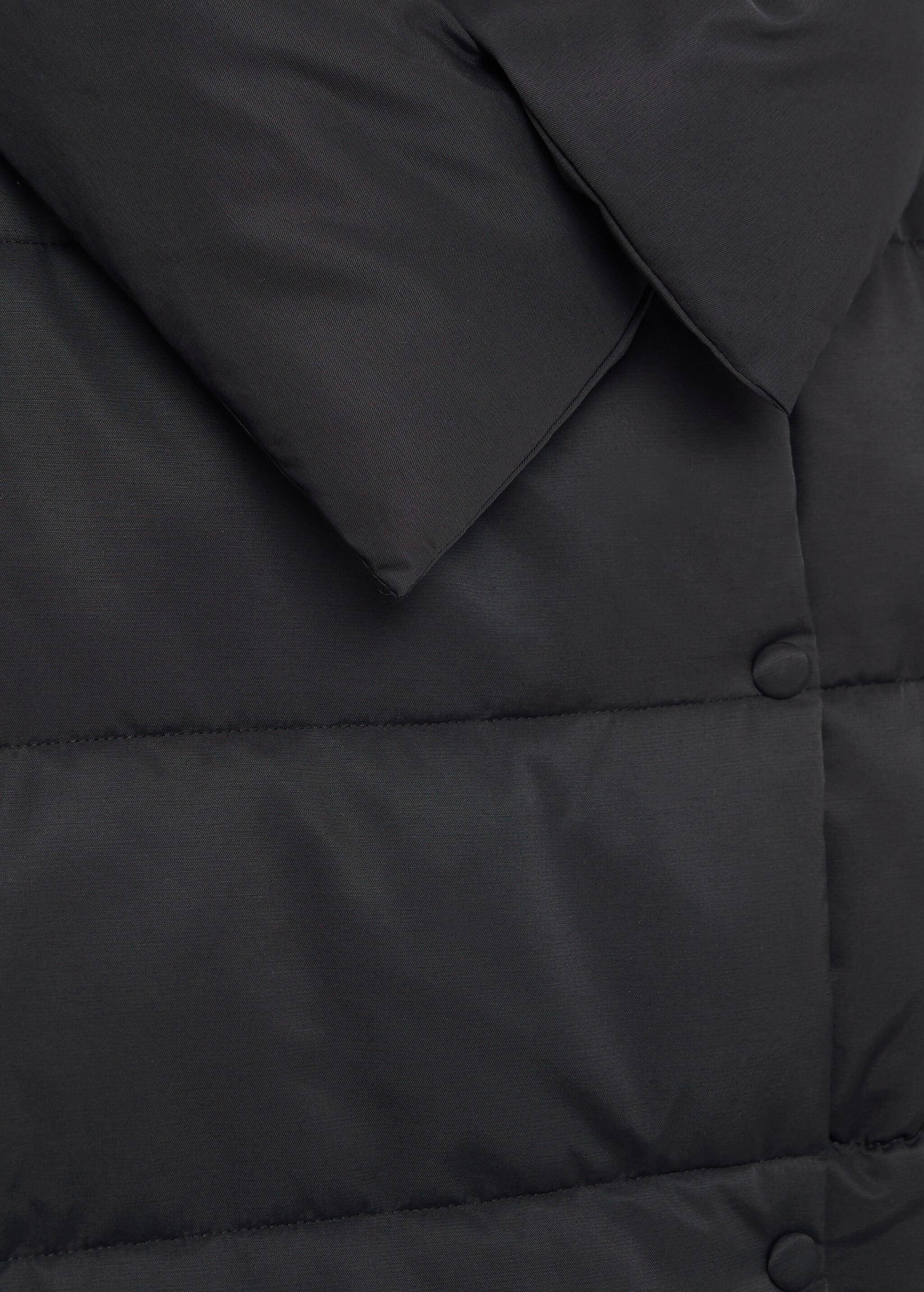 Funnel neck feather coat - Details of the article 8