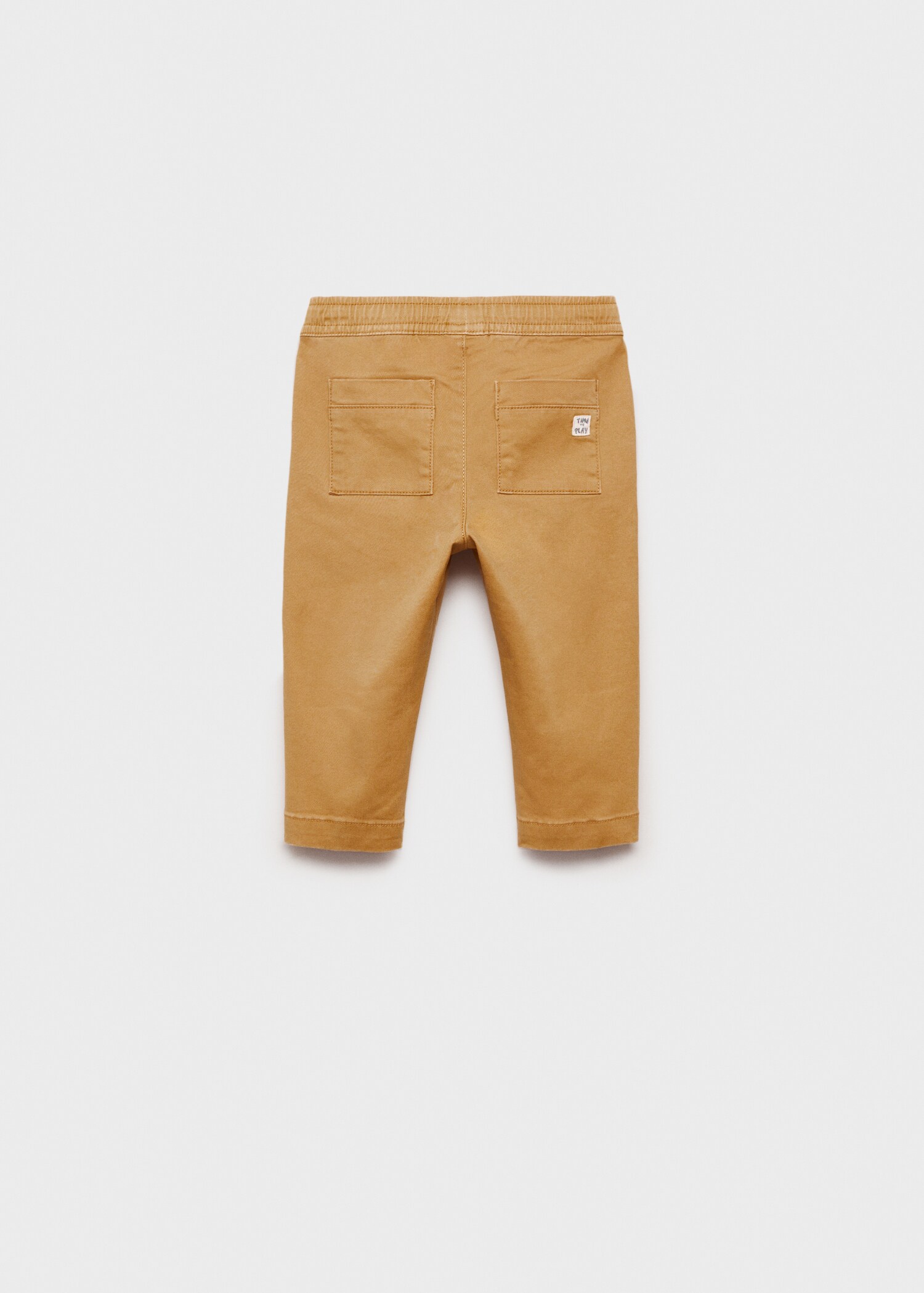 Pantalón jogger algodón - Reverso del artículo