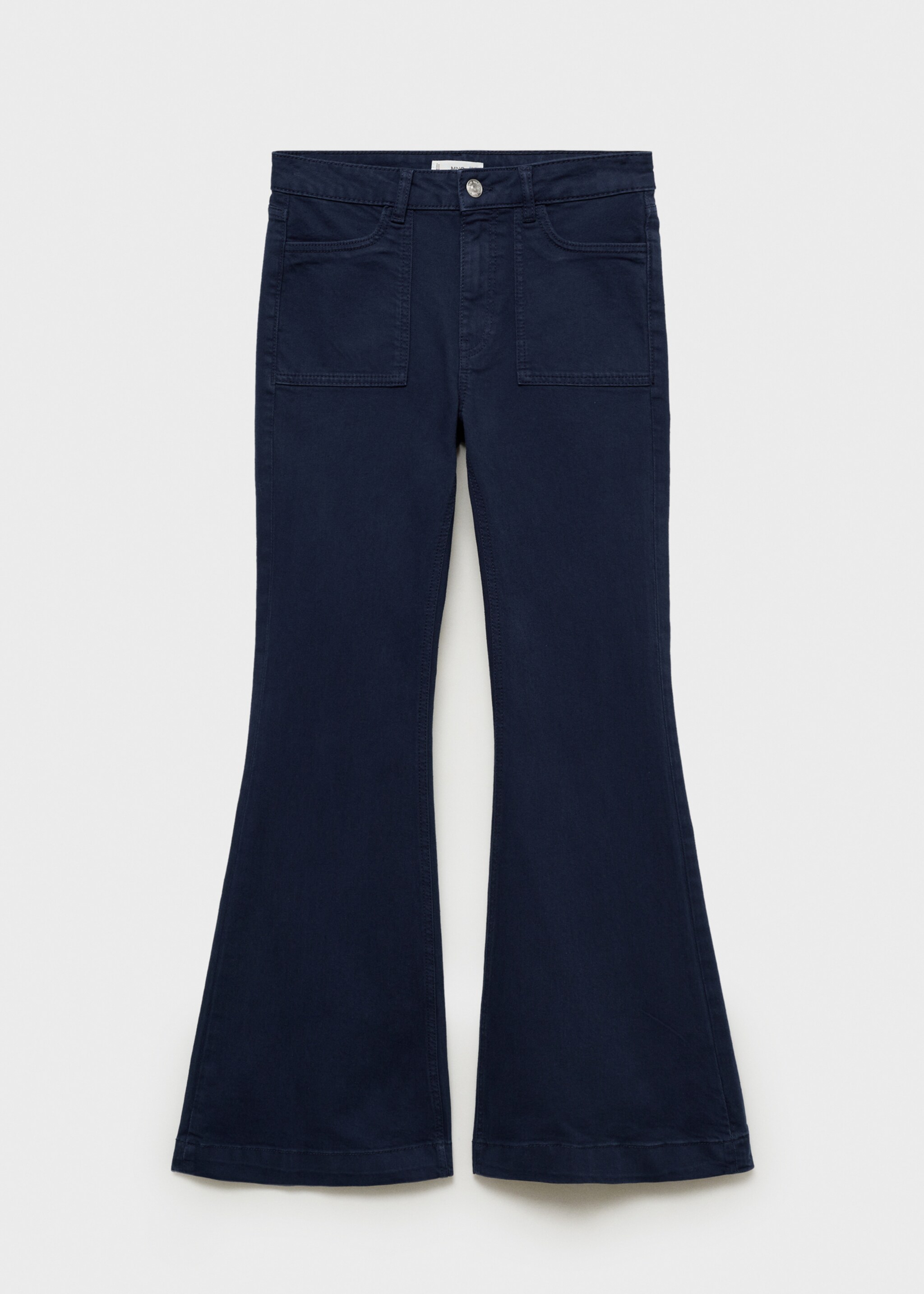 Jean flare - Article sans modèle, Bleu marine foncé. Ref: 87082535-00.