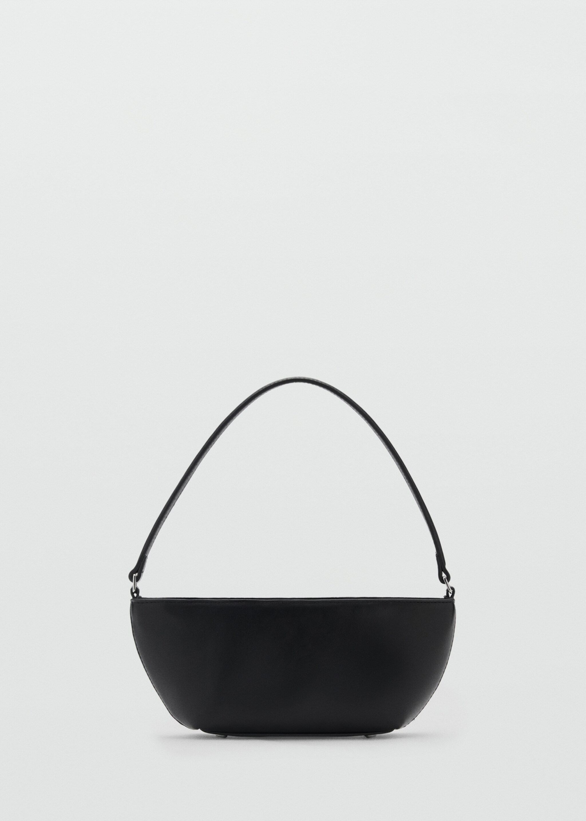 Oval shoulder bag - Article without model, Black. Ref: 87082536-00.