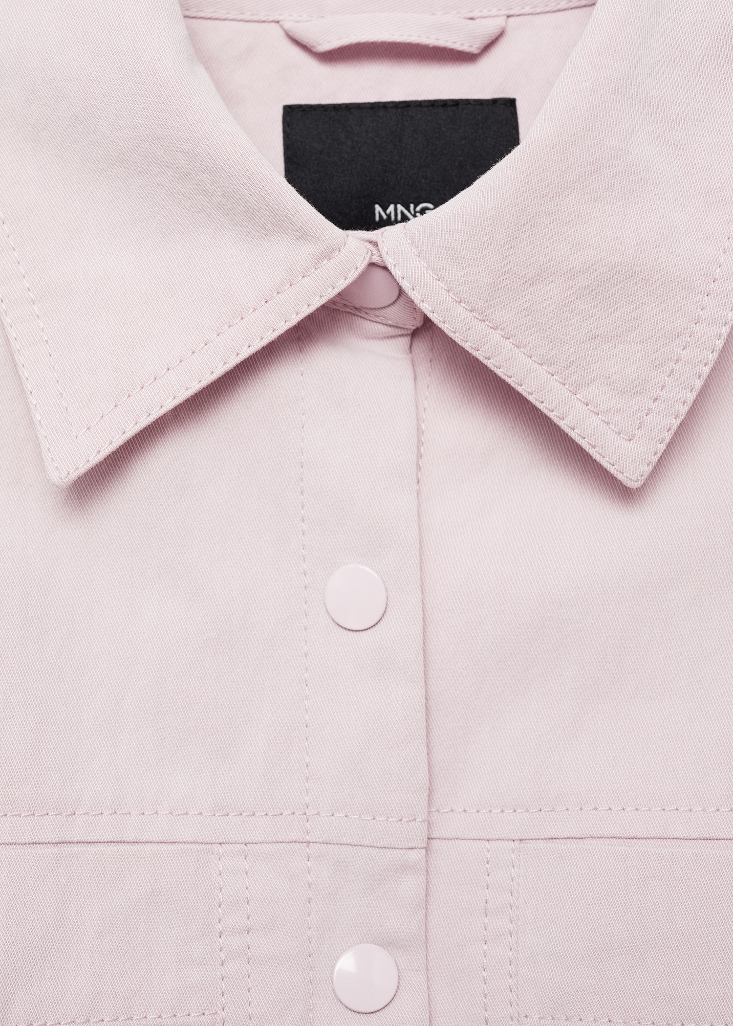 Jeansjacke mit Raffdetails - Detail des Artikels 8