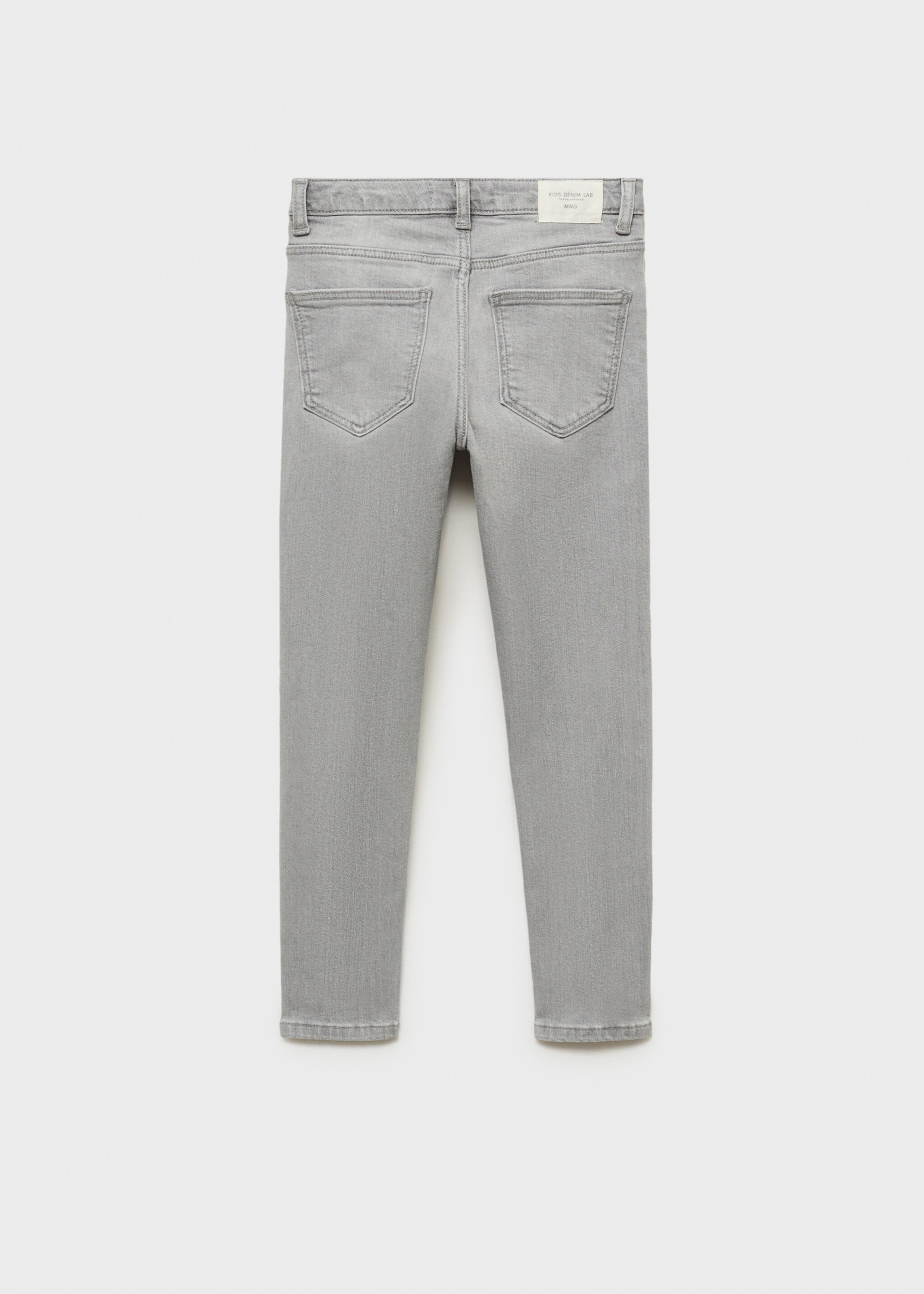 Jean skinny - Verso de l’article, Gris denim. Ref: 87082539-00.