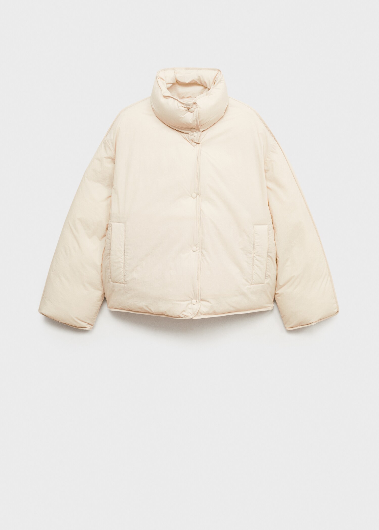 Anorak crop acolchado - Artículo sin modelo