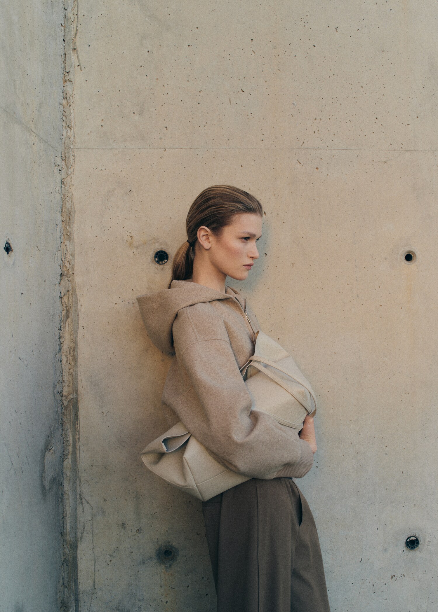 Pebbled effect shopper bag - Details of the article 9