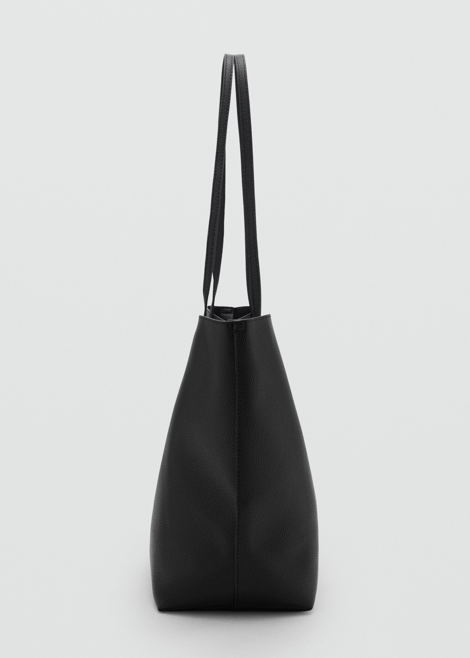 Pebbled effect shopper bag - Details of the article 1