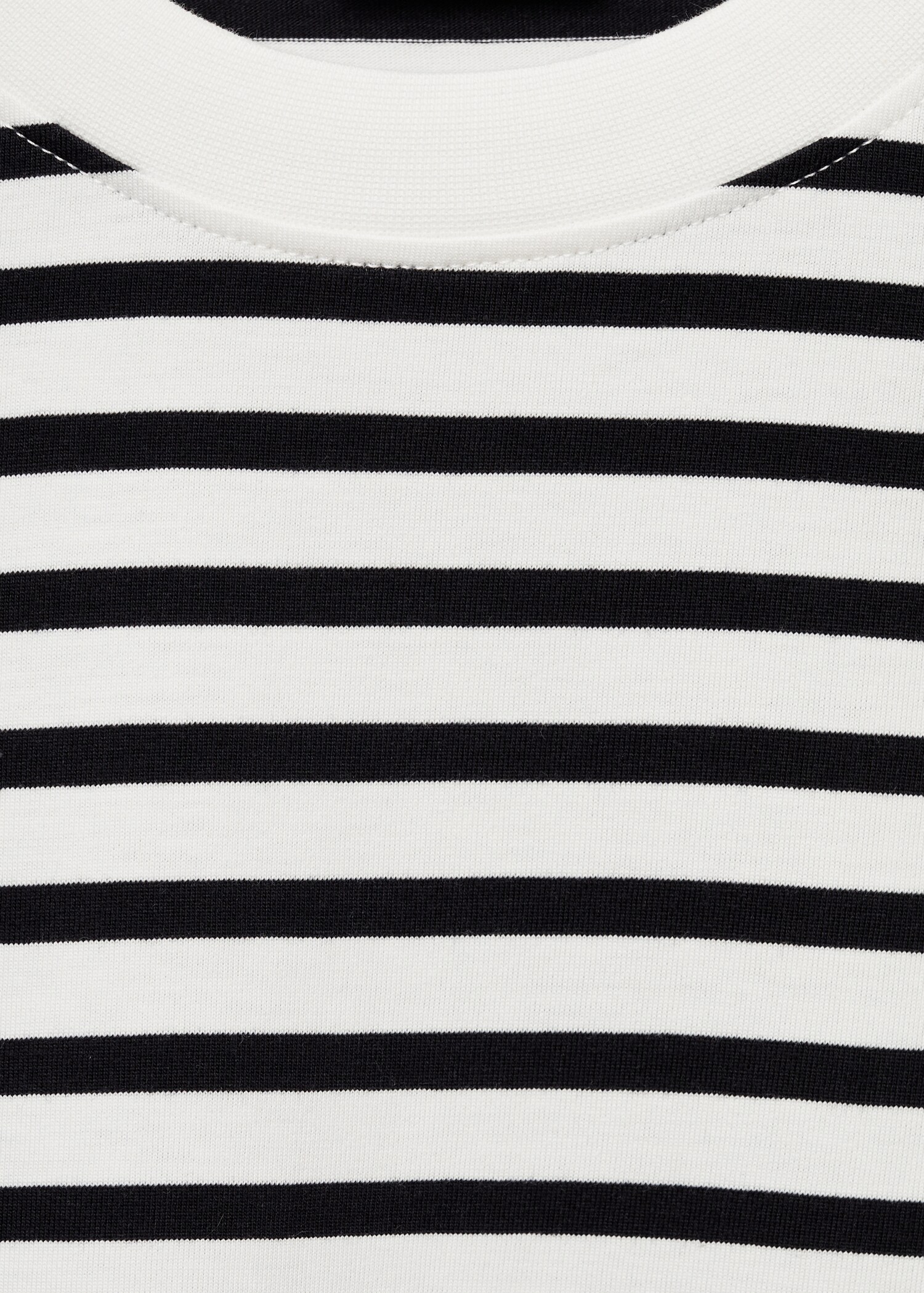 100% cotton striped t-shirt - Details of the article 8