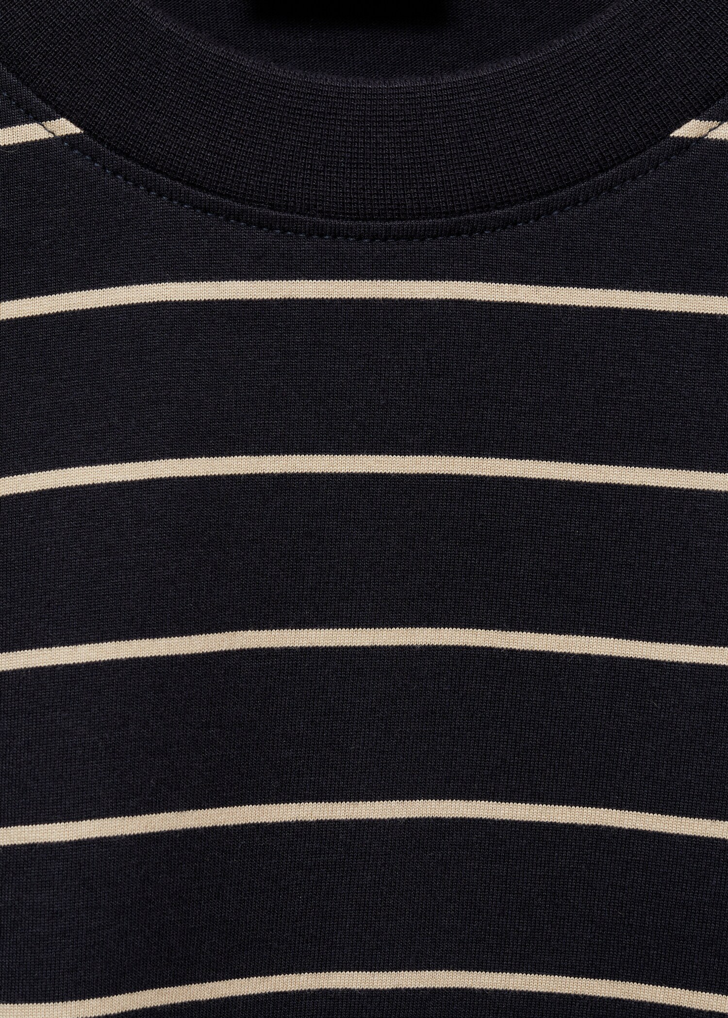 100% cotton striped t-shirt - Details of the article 8