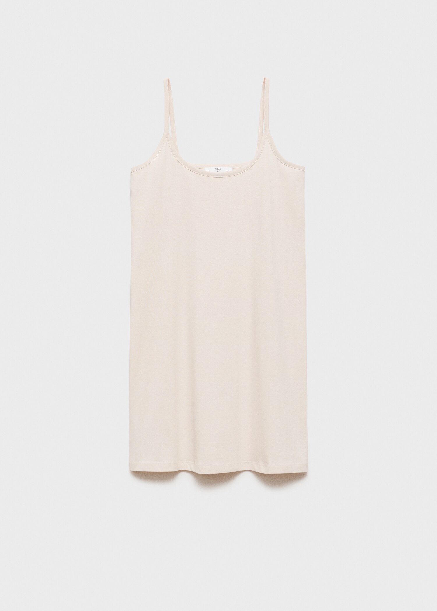 Camisón tirantes algodón diseño liso - Artículo sin modelo