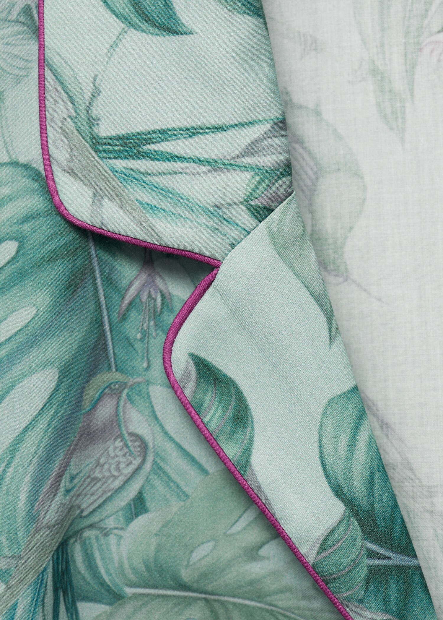 Chemise de pyjama imprimé tropical - Détail de l'article 8