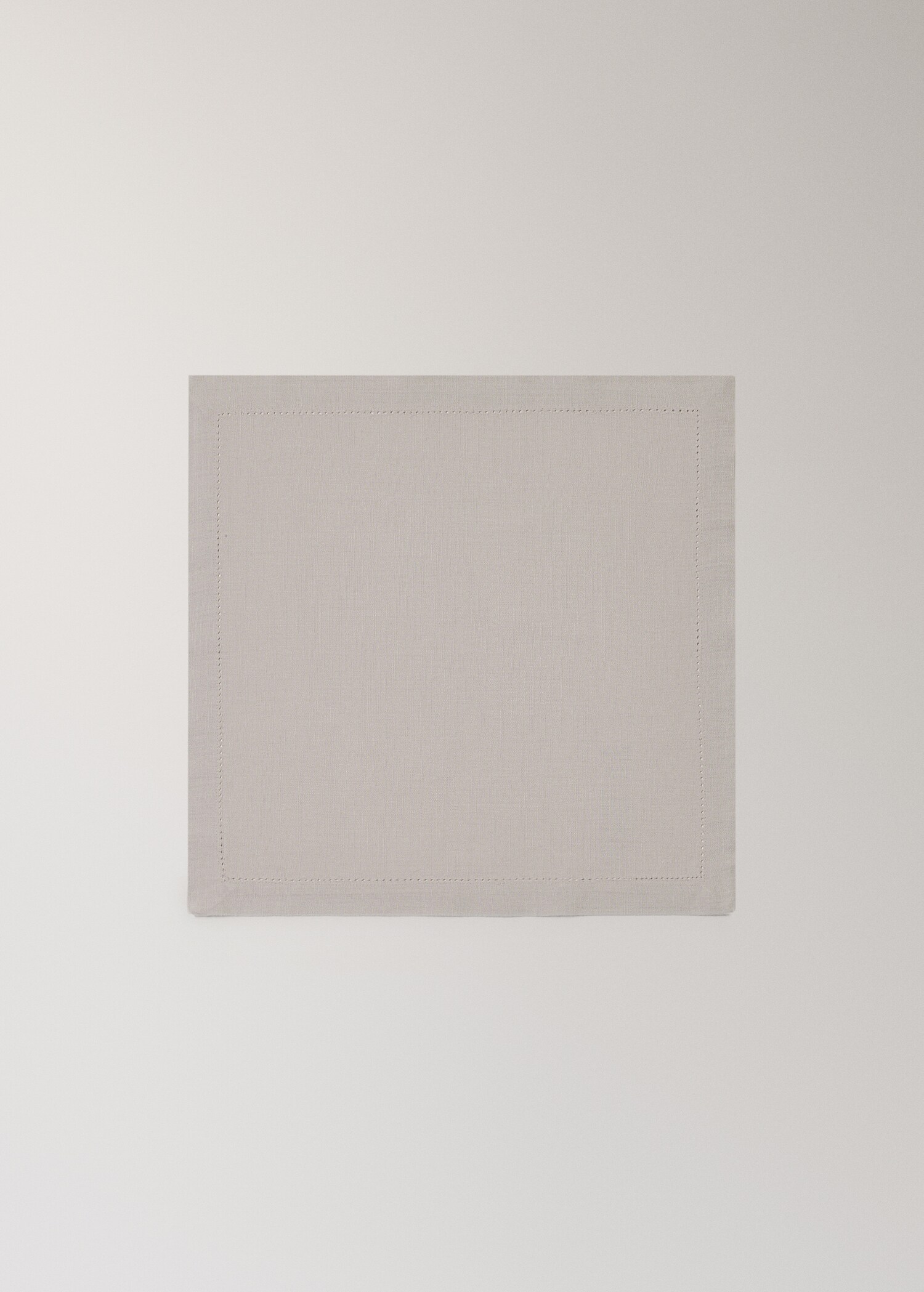 Cotton napkins with hemstitch - Article without model