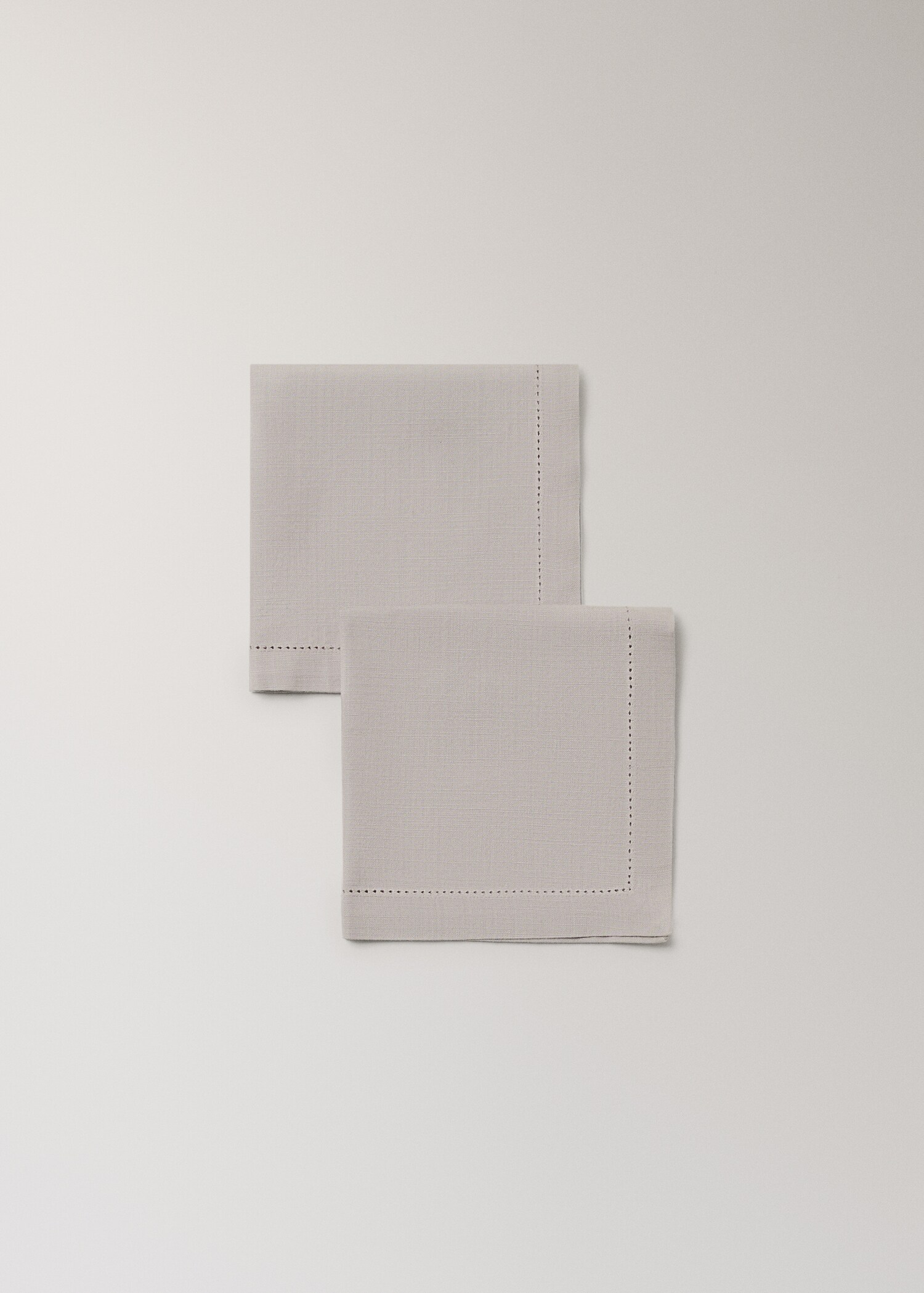 Cotton napkins with hemstitch - Details of the article 1