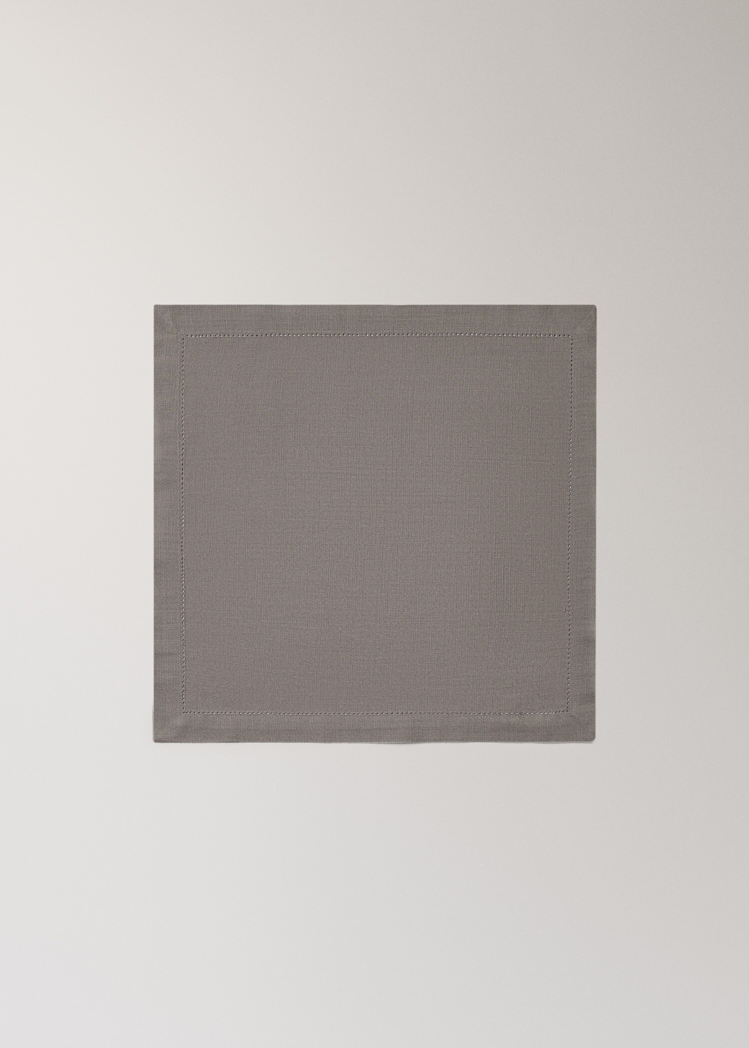 Cotton napkins with hemstitch - Article without model