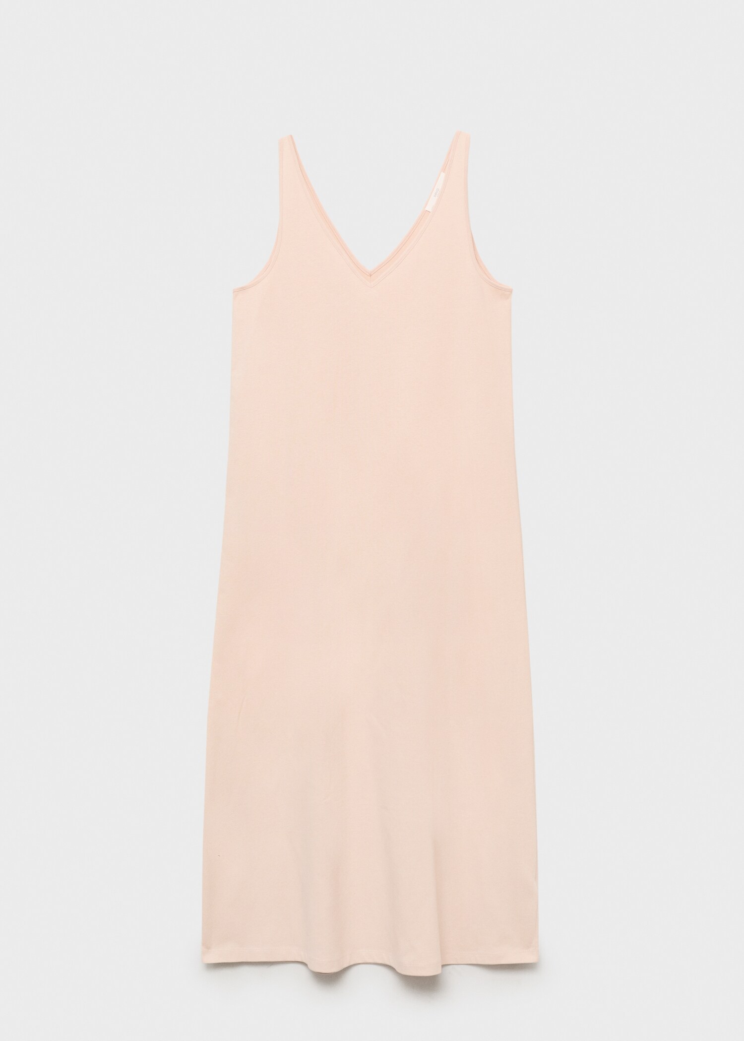 Cotton dress with soft finish - Article without model