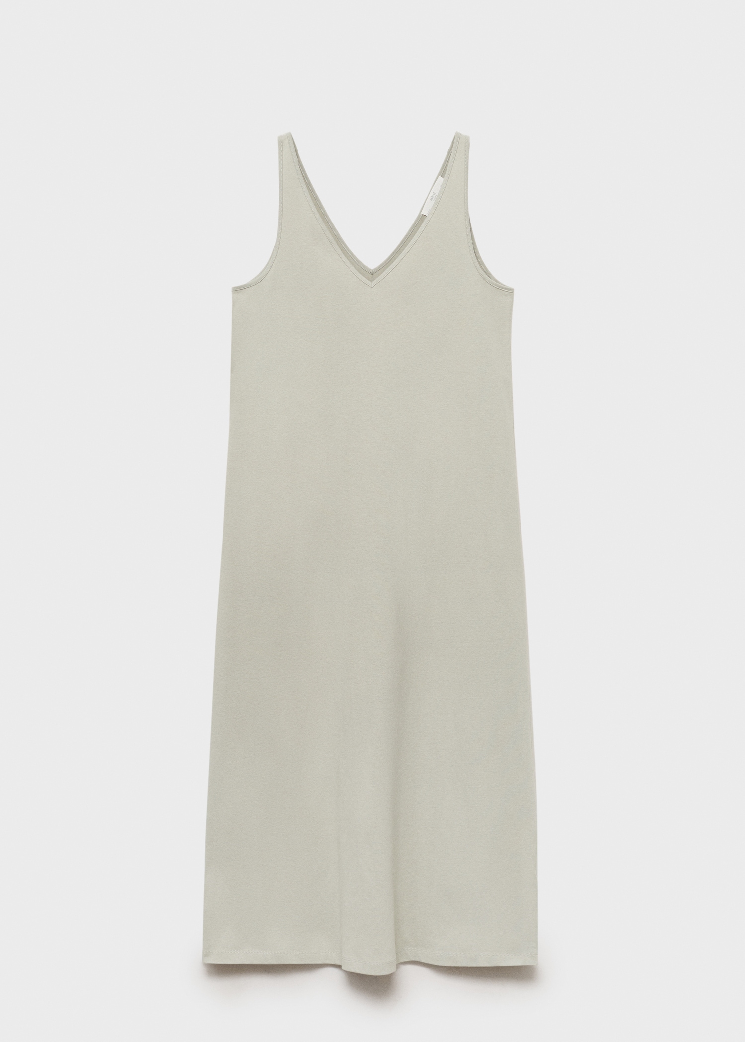 Cotton dress with soft finish - Article without model