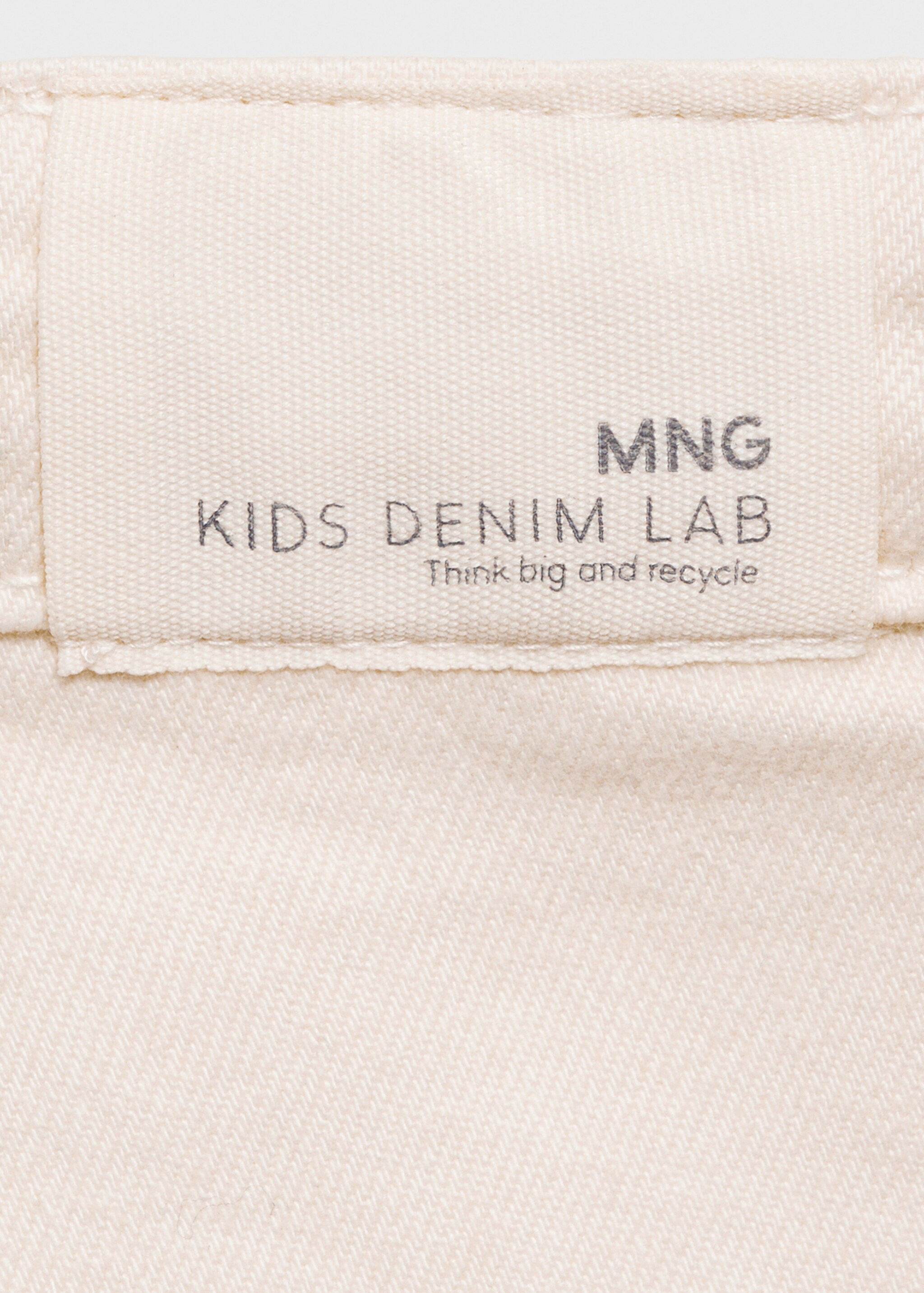 Flared cargo jeans - Details of the article 0, Sand. Ref: 87083269-00.