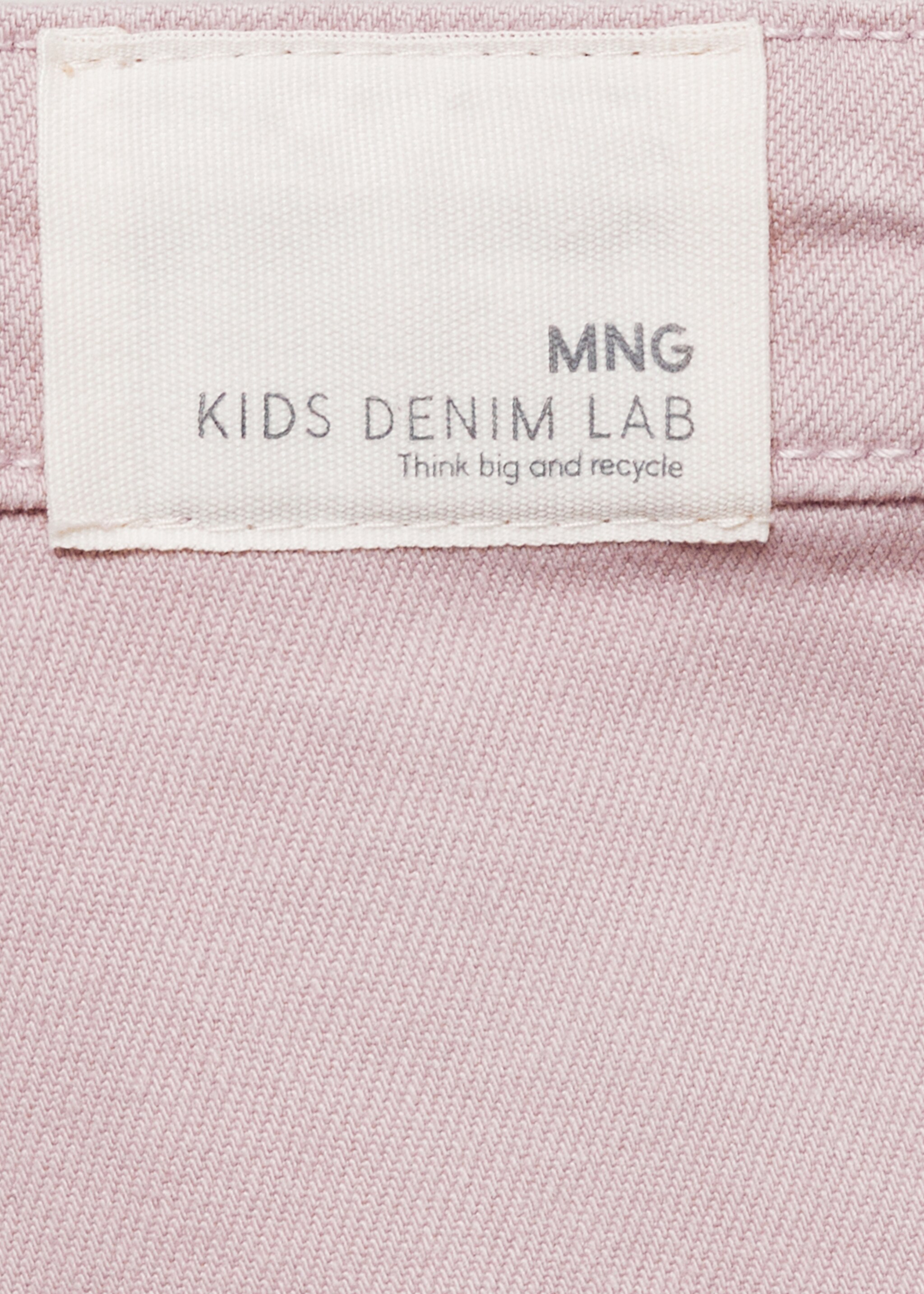 Flared cargo jeans - Details of the article 0, Light/Pastel Purple. Ref: 87083269-00.