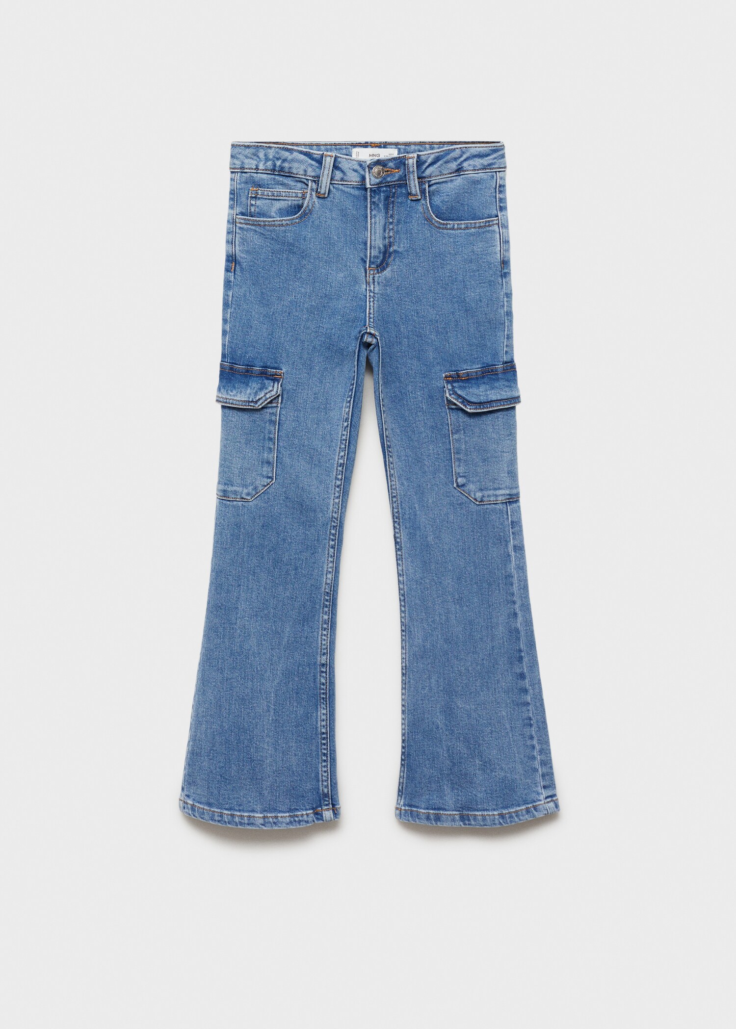 Flared cargo jeans - Article without model