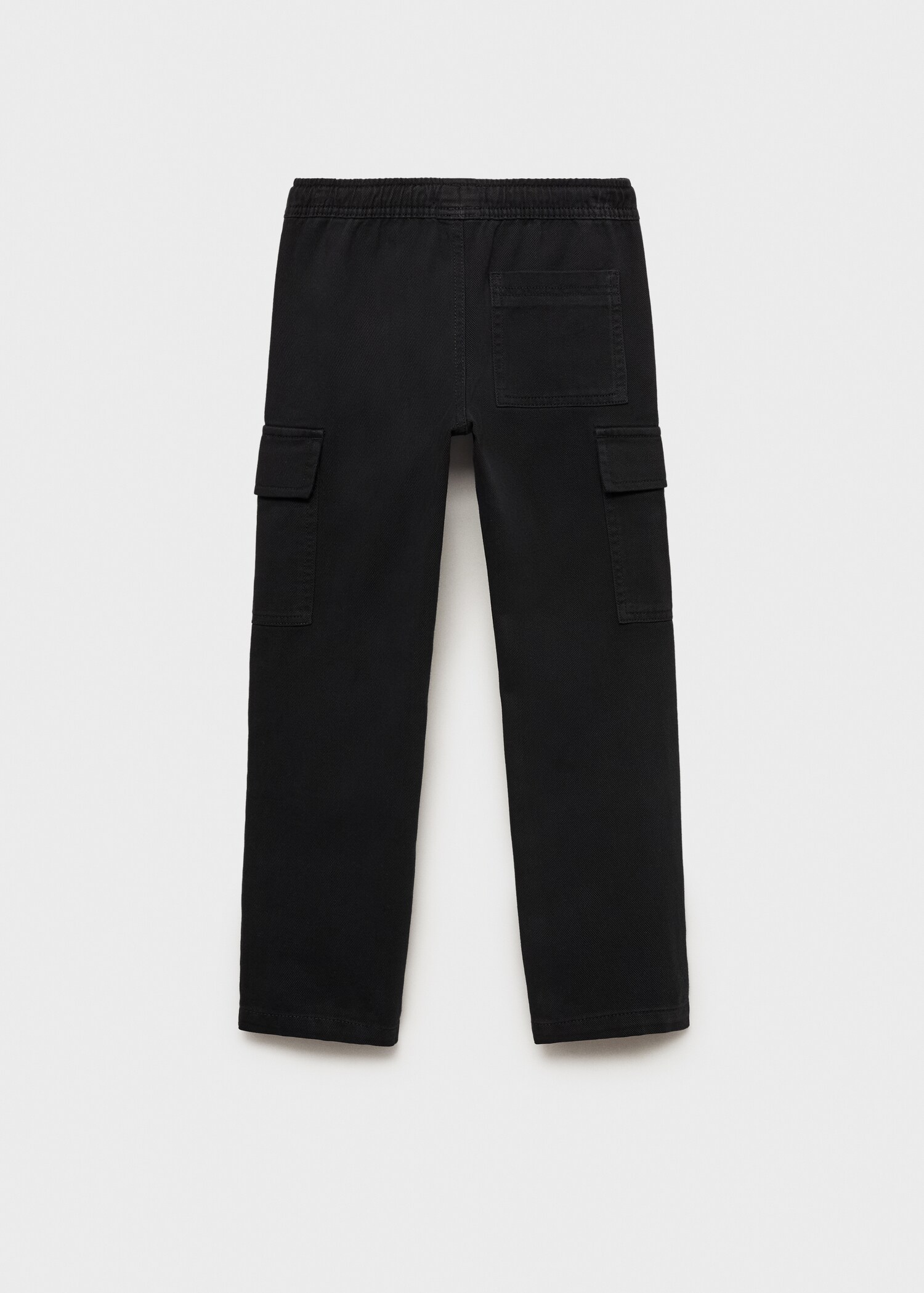 Straight cargo trousers - Reverse of the article