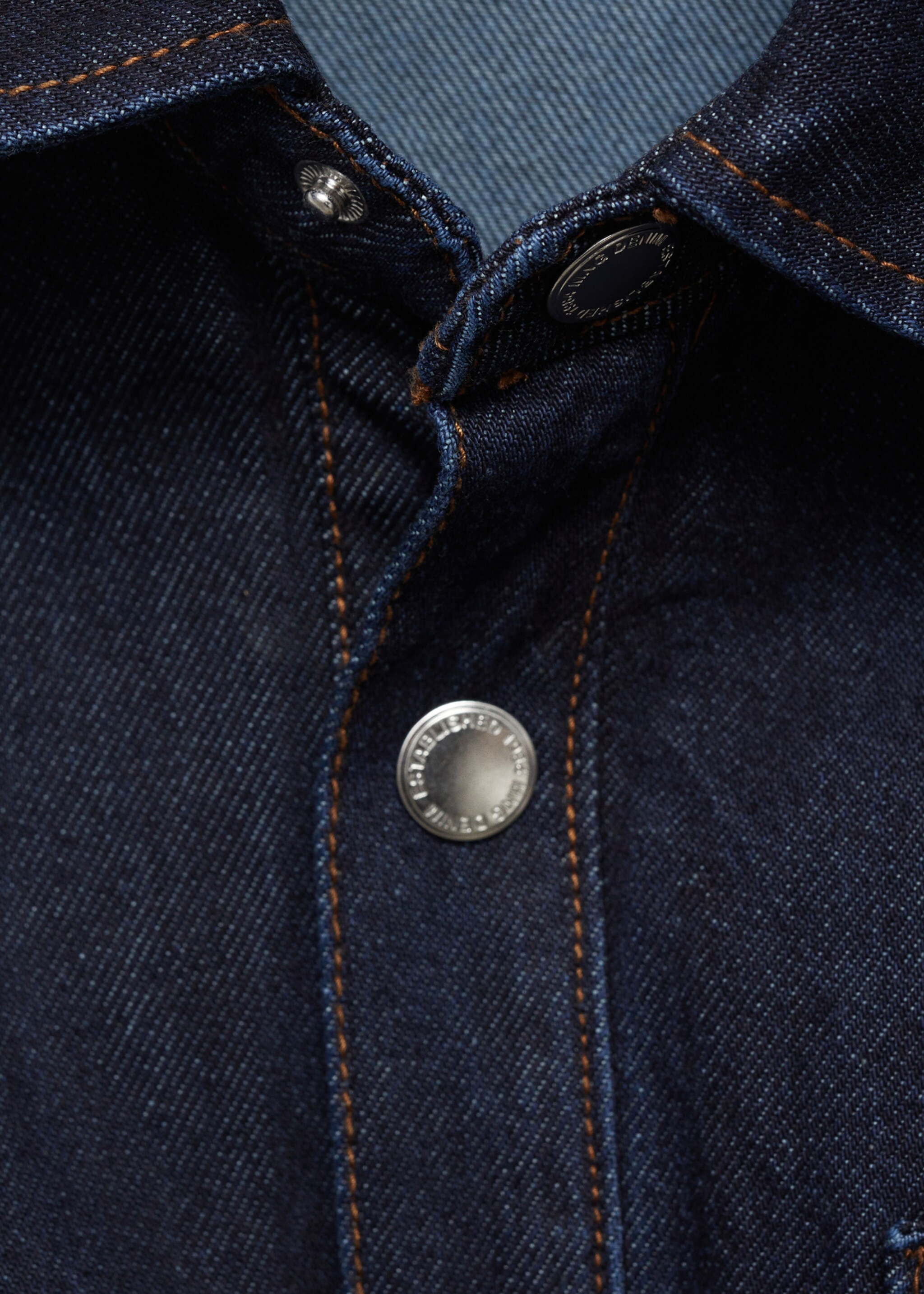 Rinse-wash denim jumpsuit with belt - Details of the article 0, Open Blue. Ref: 87083273-00.