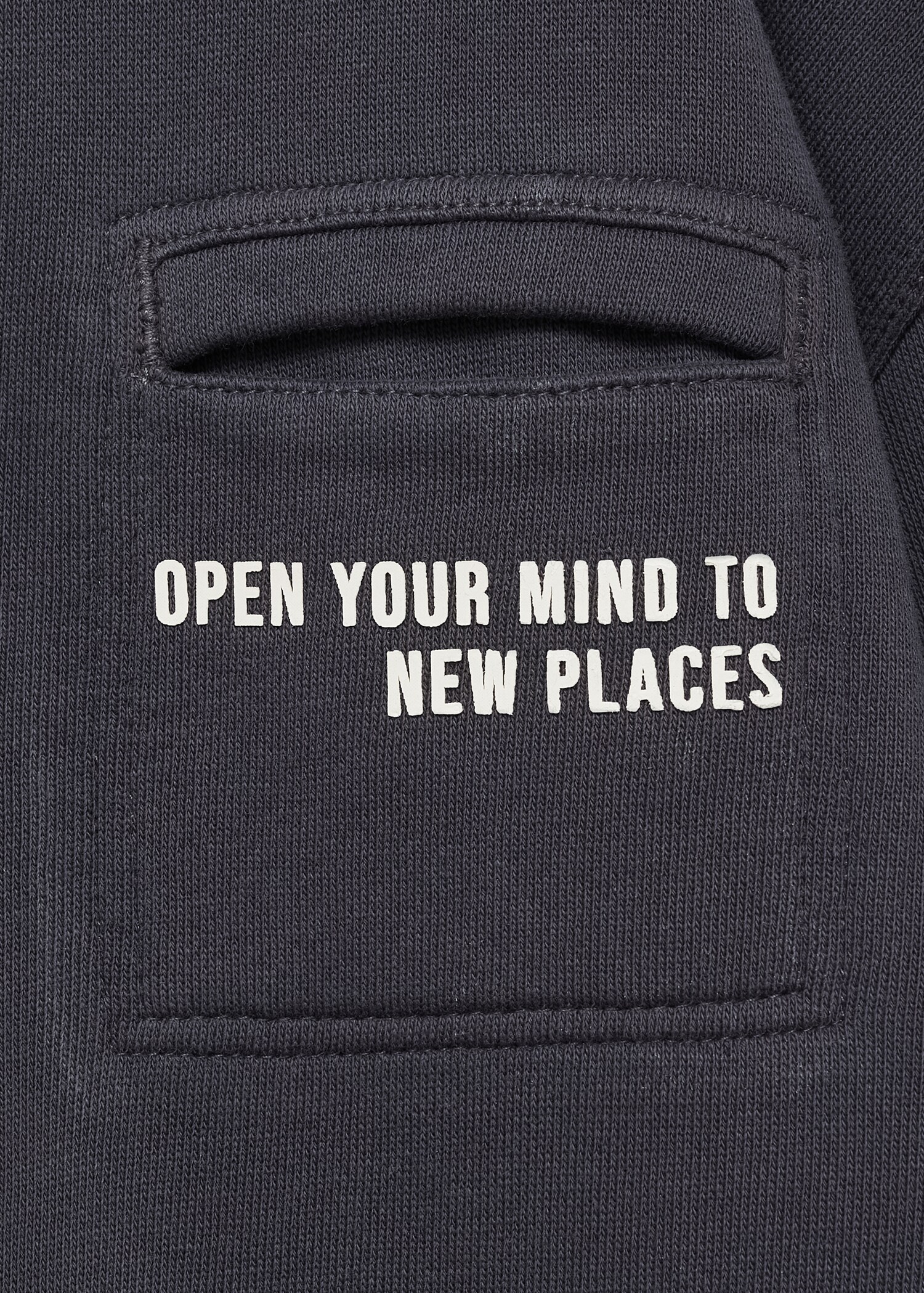 Pocket cotton sweatshirt - Details of the article 0