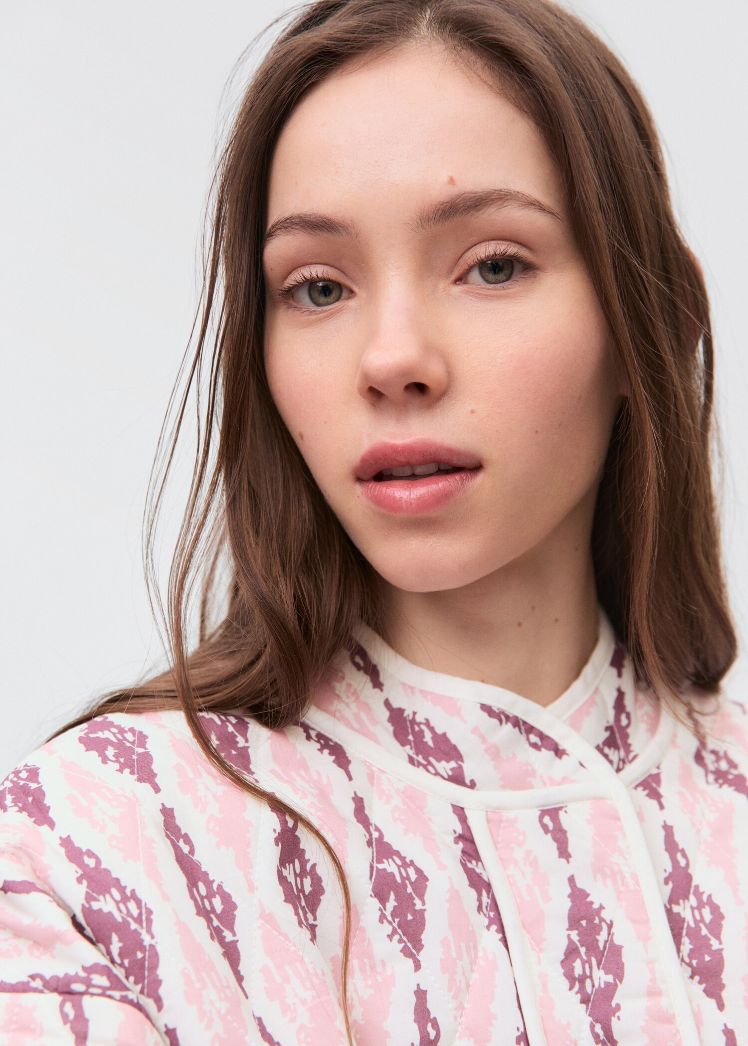 Quilted cotton jacket - Details of the article 1