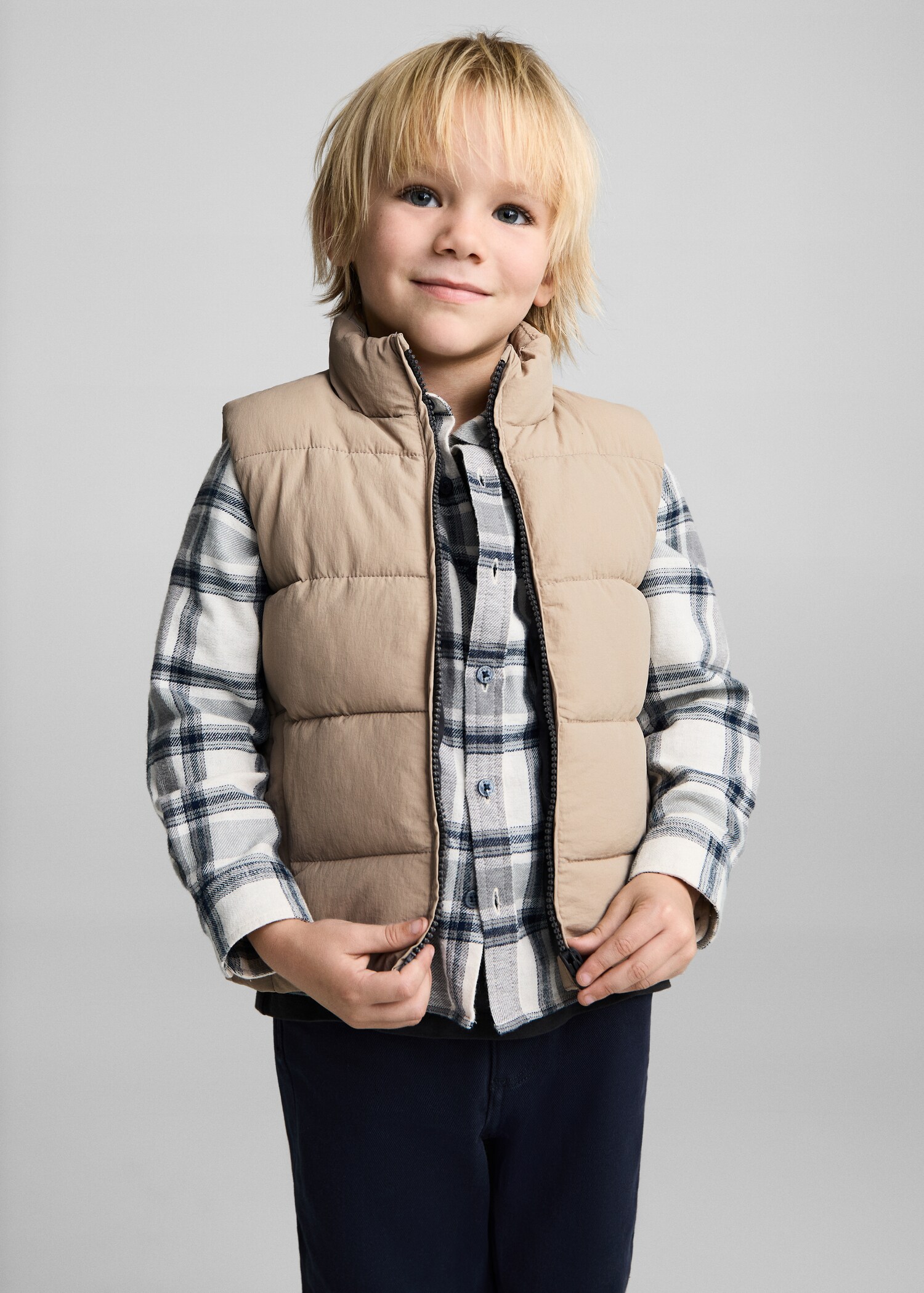 Quilted gilet - Medium plane