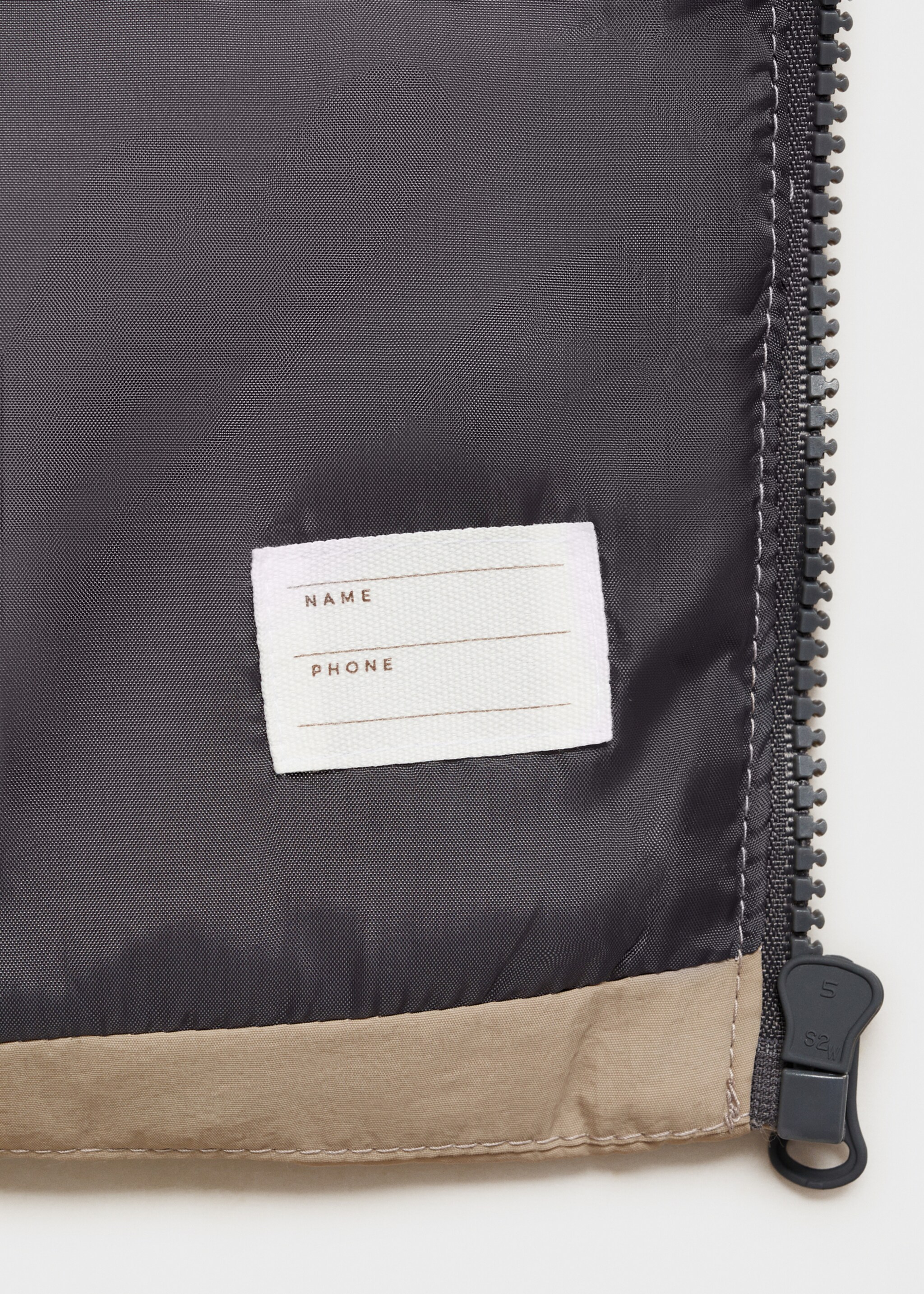 Gilet matelassé - Détail de l'article 0, Marron moyen. Ref: 87083280-00.