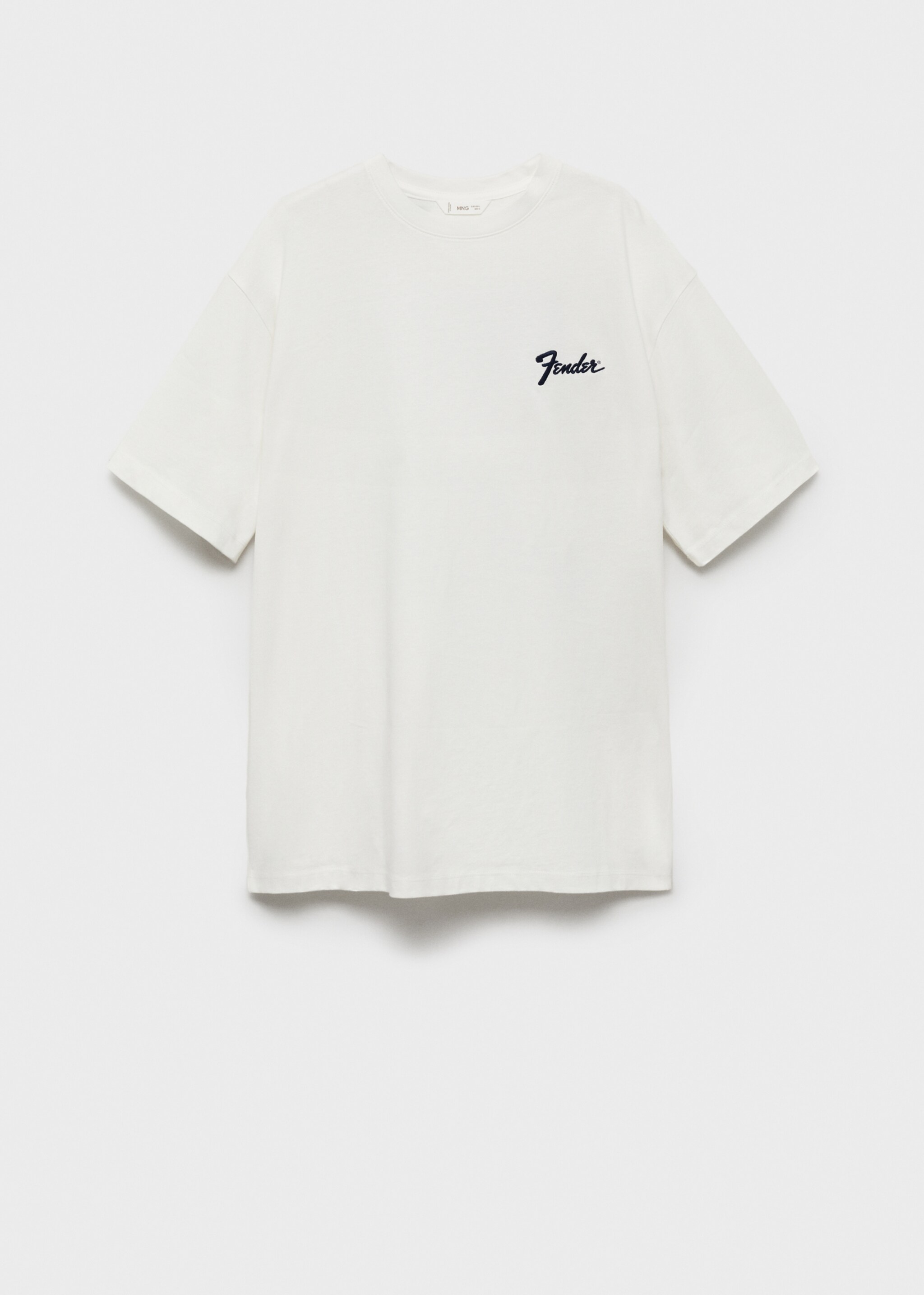 Samarreta estampada màniga curta - Article sense model, Blanc trencat. Ref: 87083283-00.