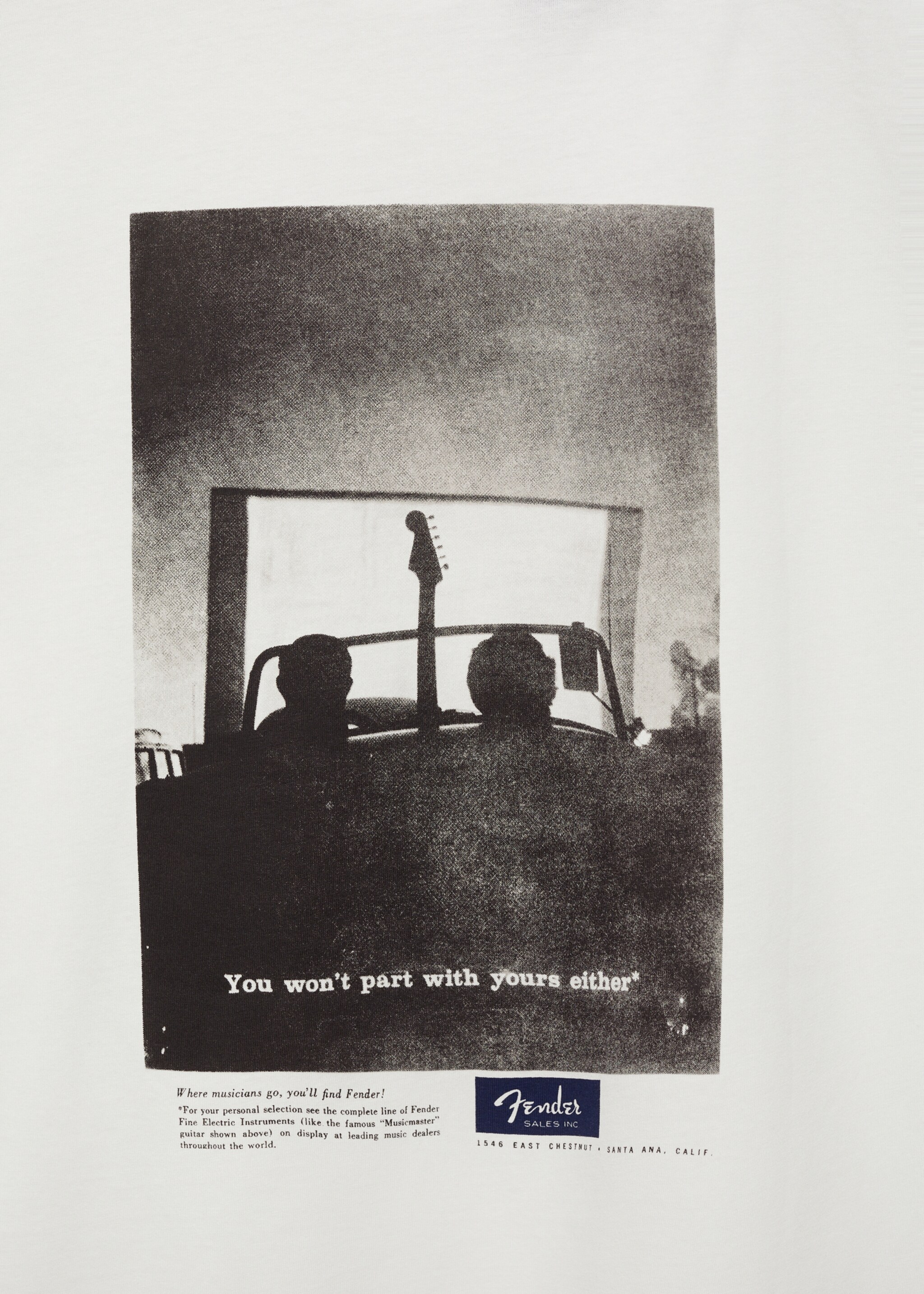 Samarreta estampada màniga curta - Detall de l'article 0, Blanc trencat. Ref: 87083283-00.